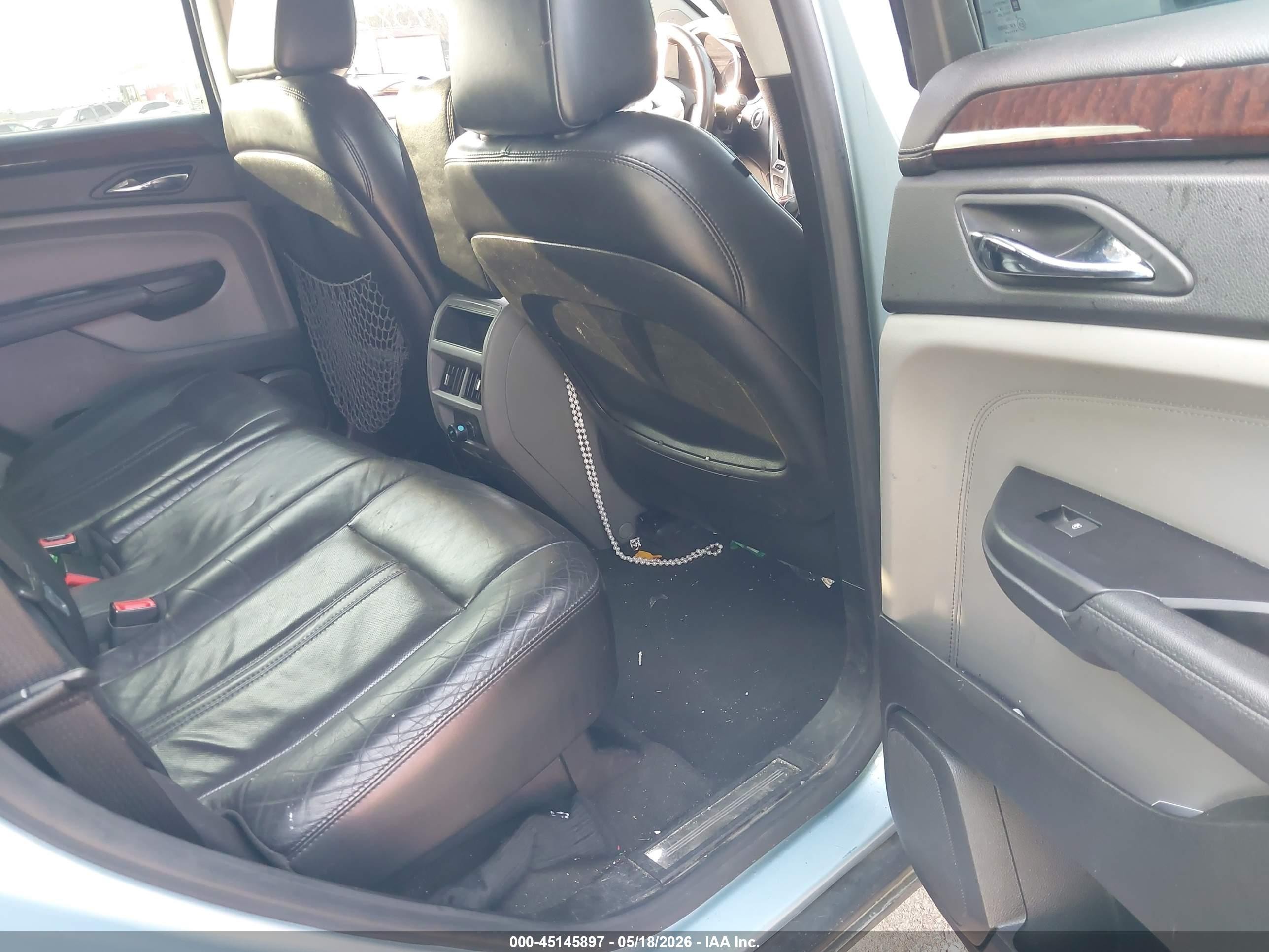 2011 Cadillac Srx Luxury Collection Light Blue vin: 3GYFNDEY4BS596088