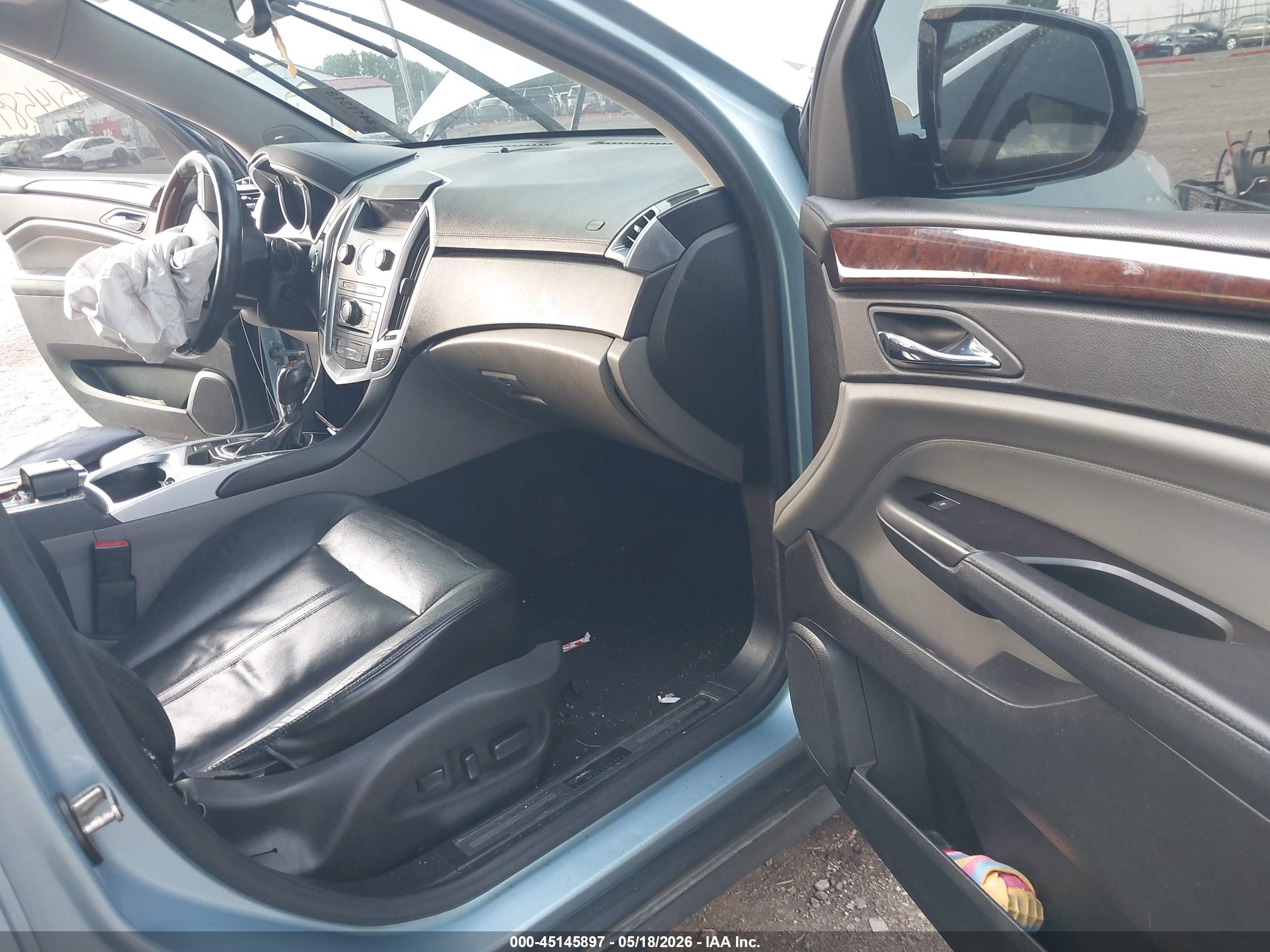 2011 Cadillac Srx Luxury Collection Light Blue vin: 3GYFNDEY4BS596088