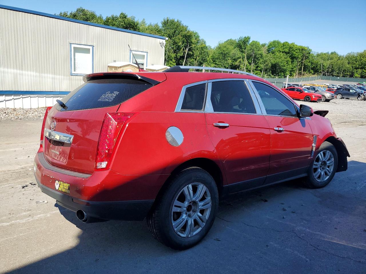 2011 Cadillac Srx Luxury Collection Red vin: 3GYFNDEY4BS606473