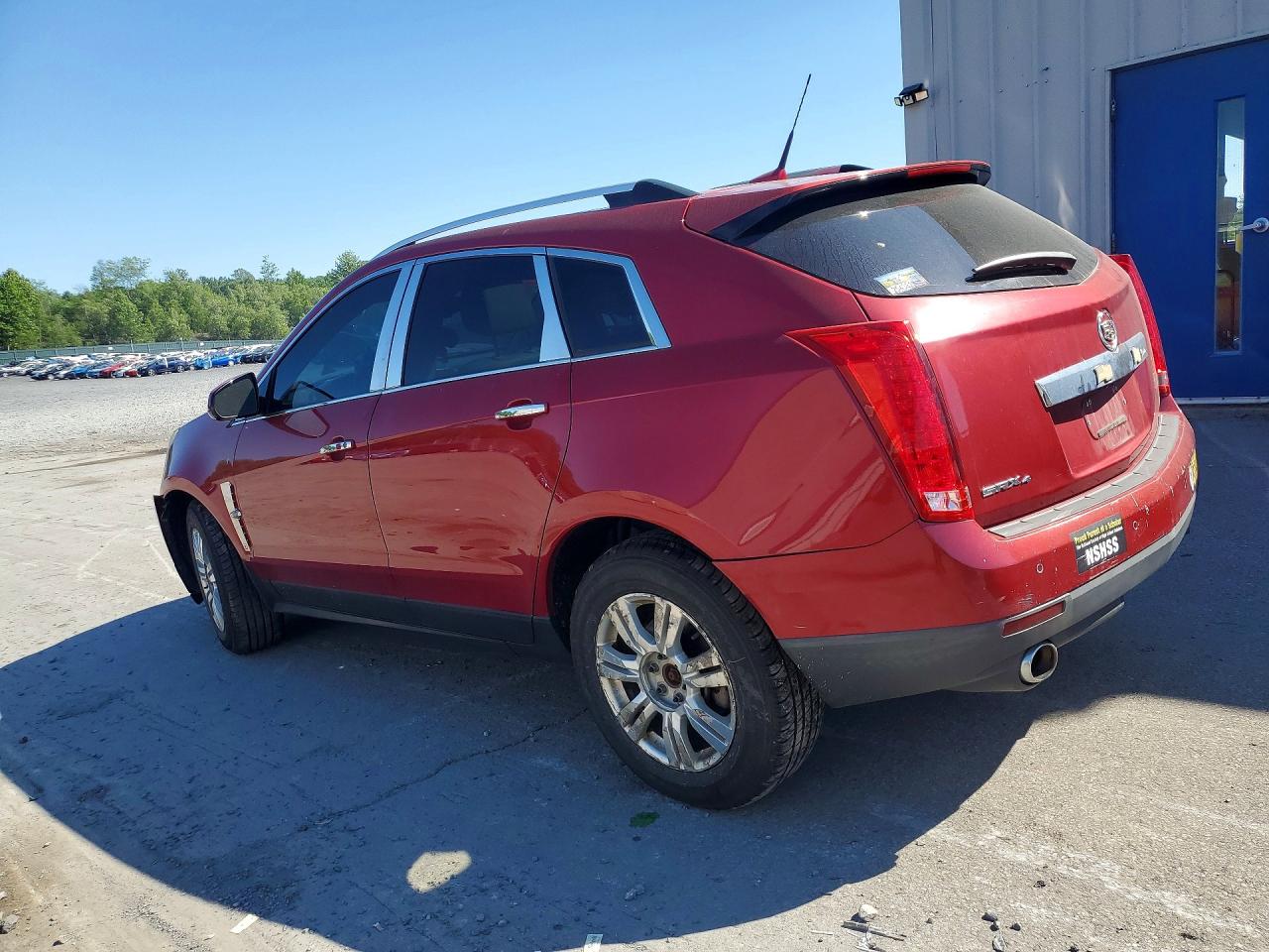 2011 Cadillac Srx Luxury Collection Red vin: 3GYFNDEY4BS606473