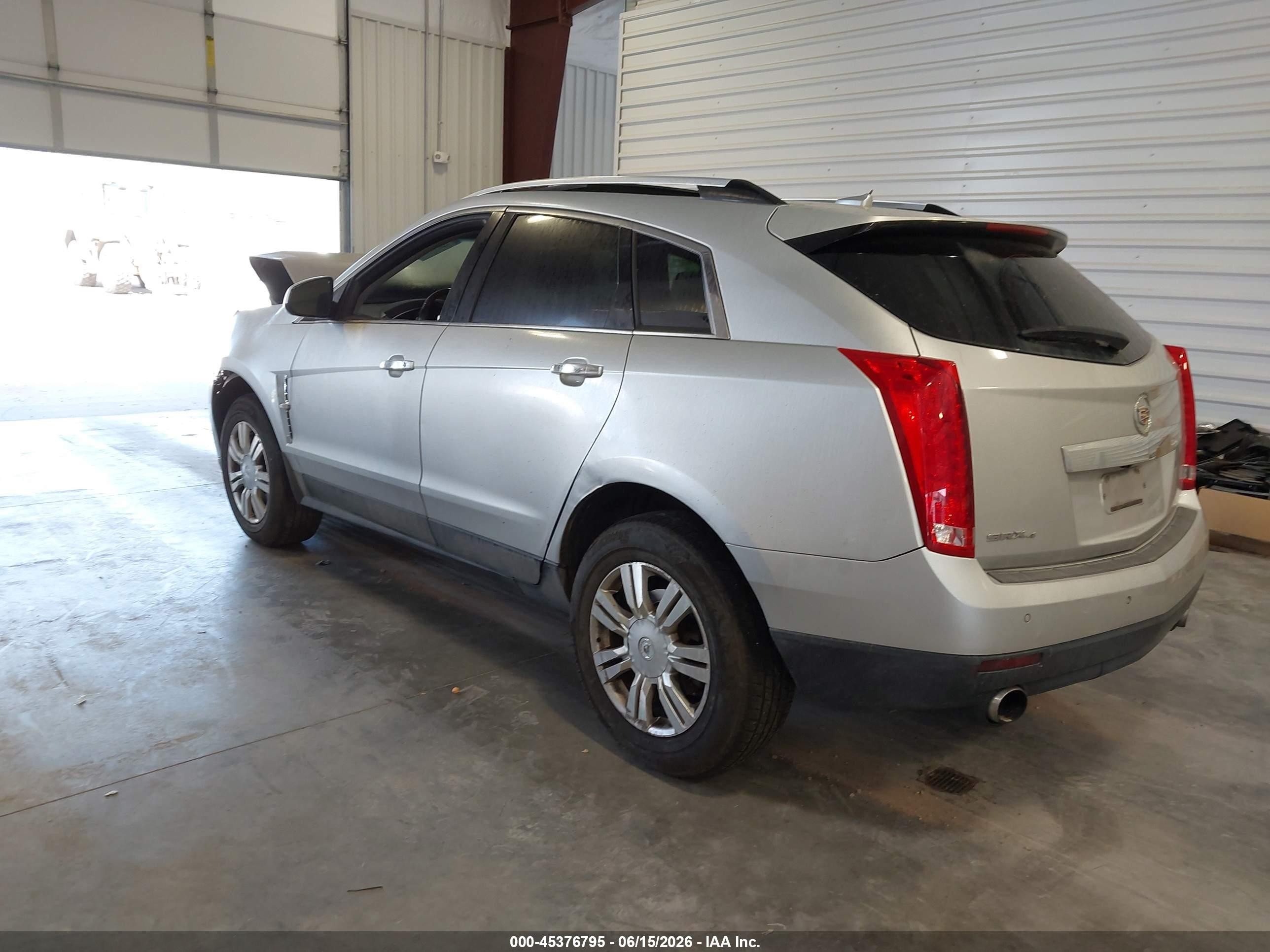 2011 Cadillac Srx Luxury Collection Silver vin: 3GYFNDEY4BS657925