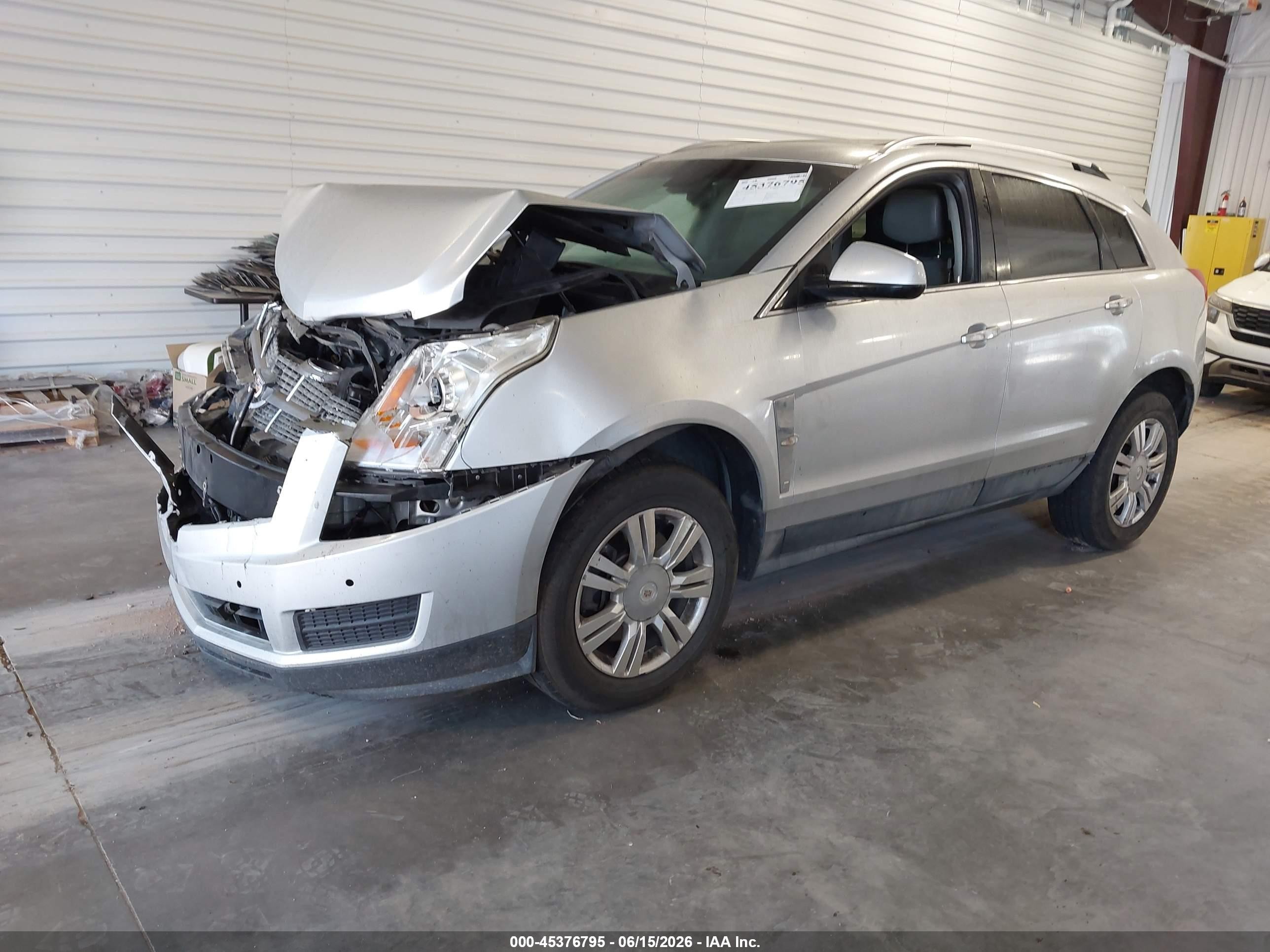 2011 Cadillac Srx Luxury Collection Silver vin: 3GYFNDEY4BS657925