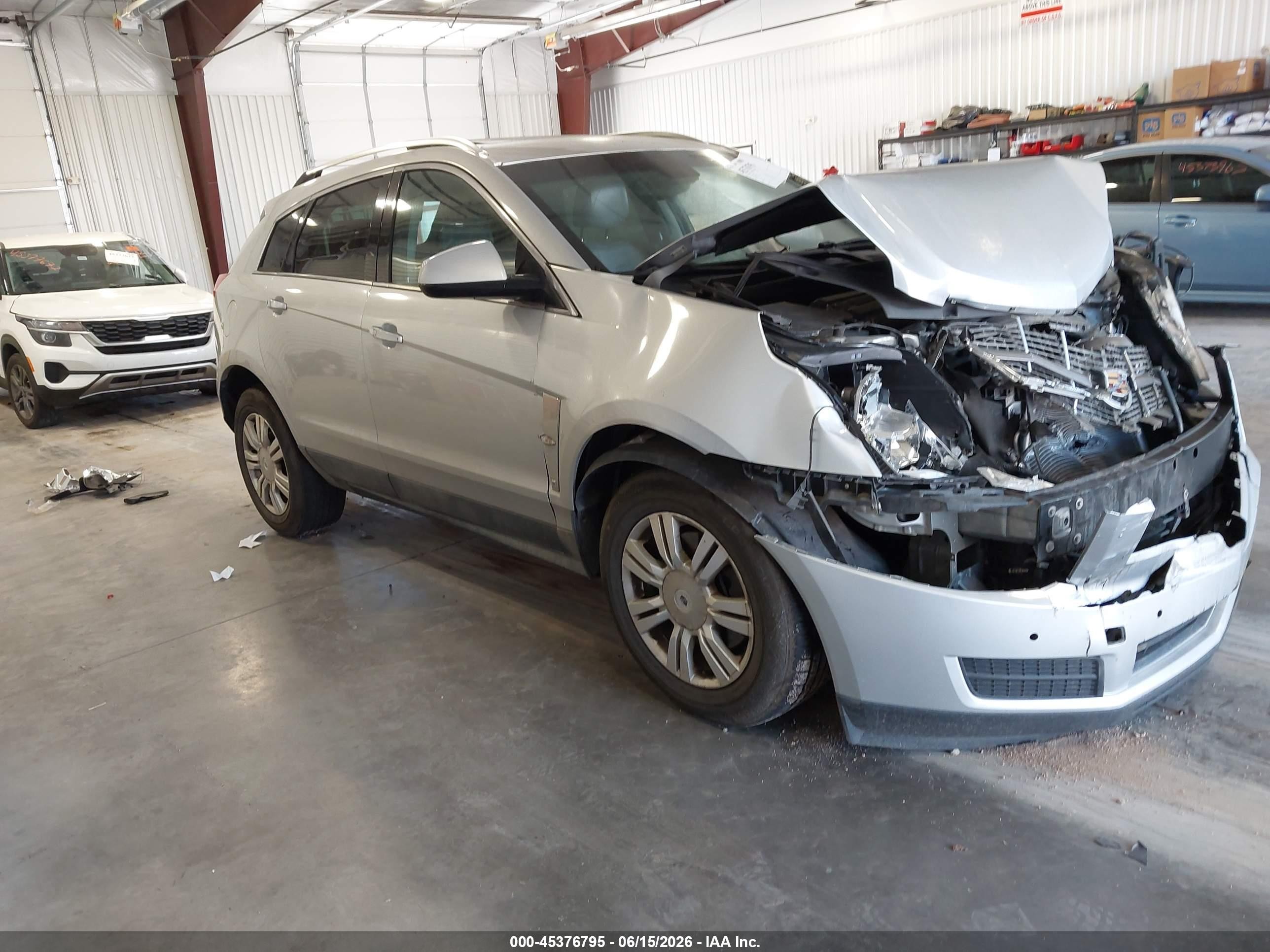 2011 Cadillac Srx Luxury Collection Silver vin: 3GYFNDEY4BS657925