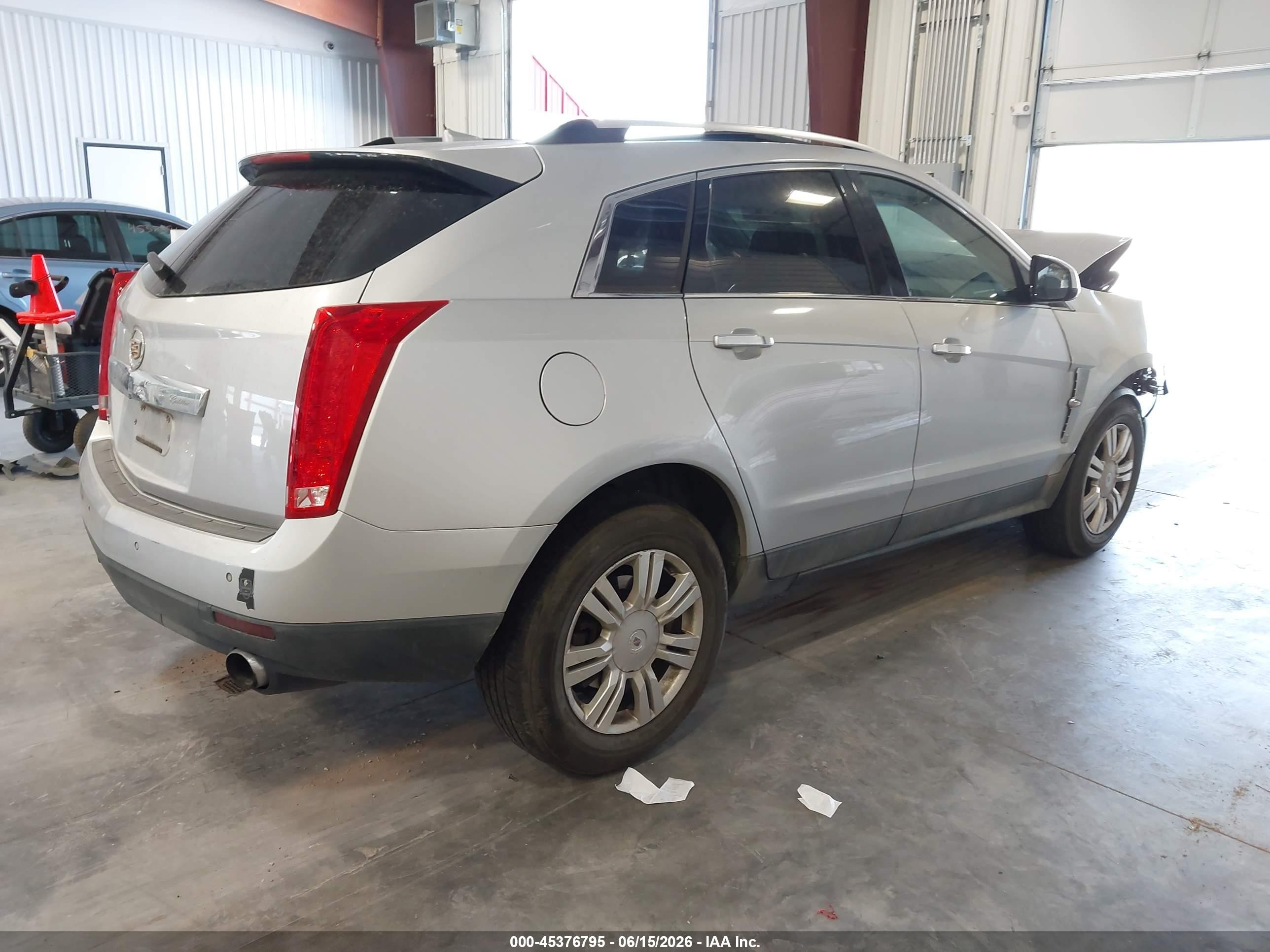 2011 Cadillac Srx Luxury Collection Silver vin: 3GYFNDEY4BS657925