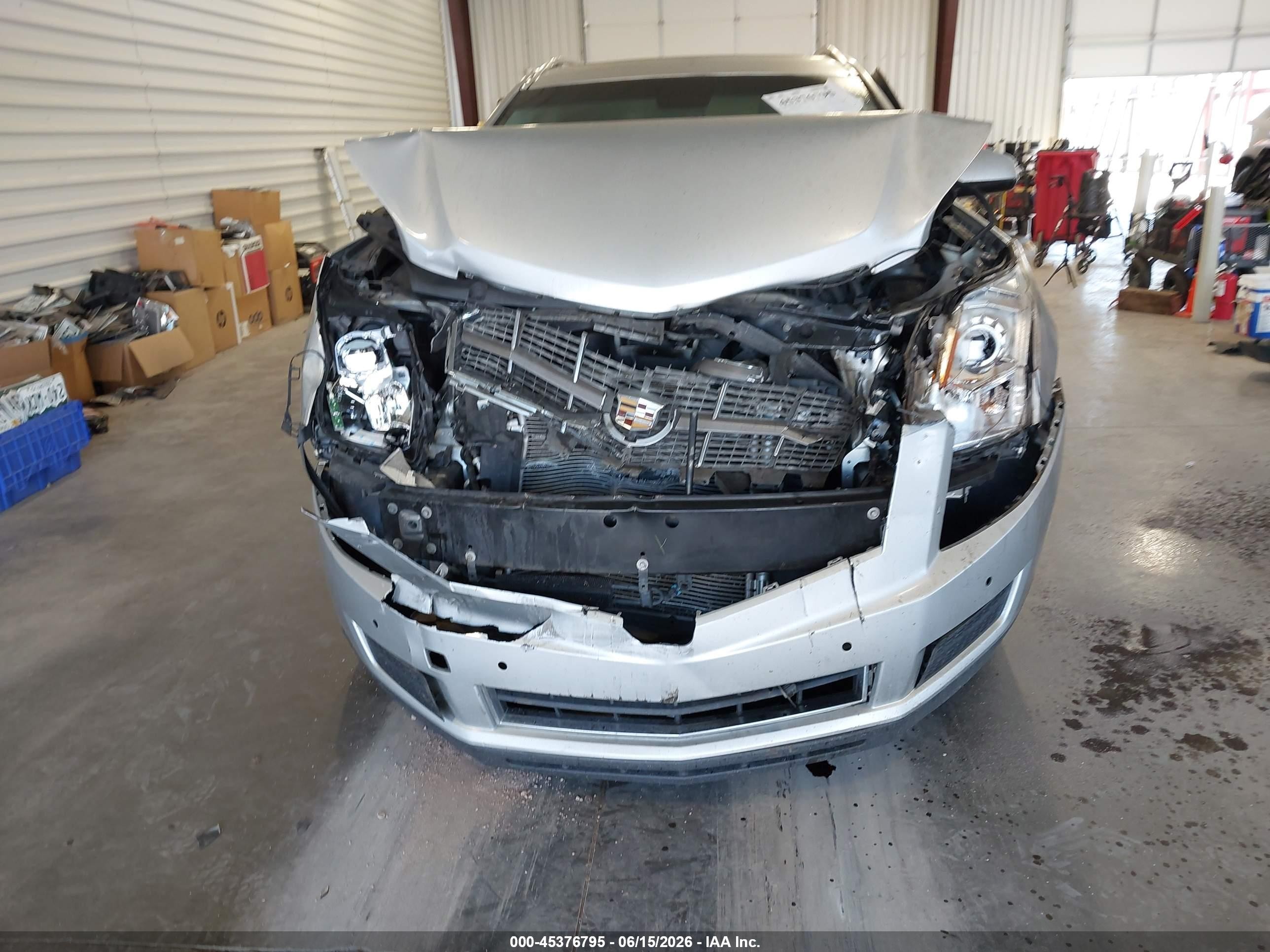 2011 Cadillac Srx Luxury Collection Silver vin: 3GYFNDEY4BS657925