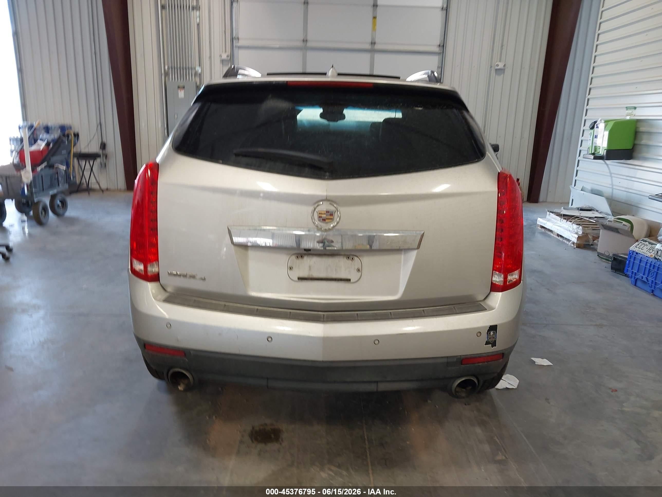2011 Cadillac Srx Luxury Collection Silver vin: 3GYFNDEY4BS657925