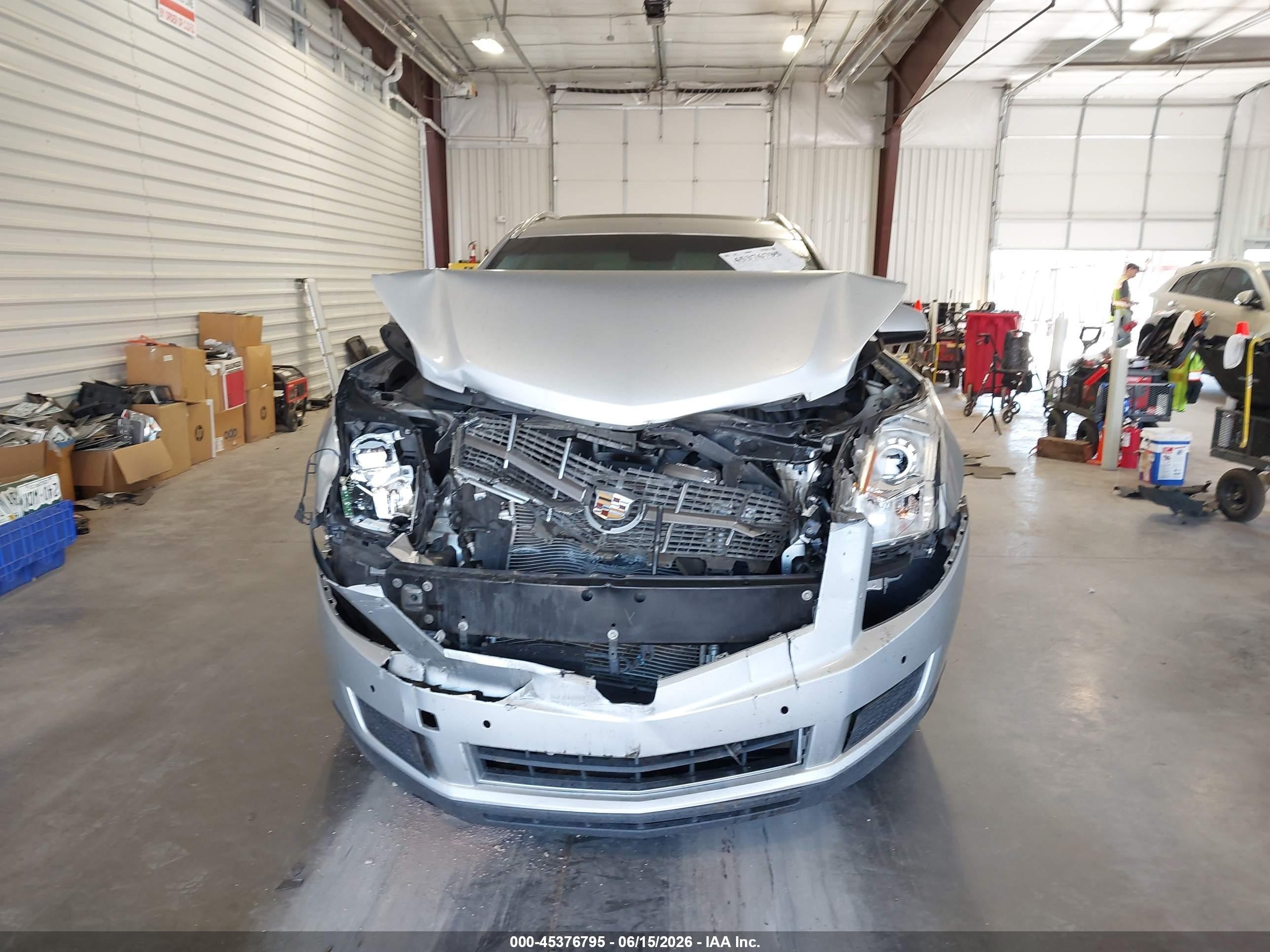 2011 Cadillac Srx Luxury Collection Silver vin: 3GYFNDEY4BS657925