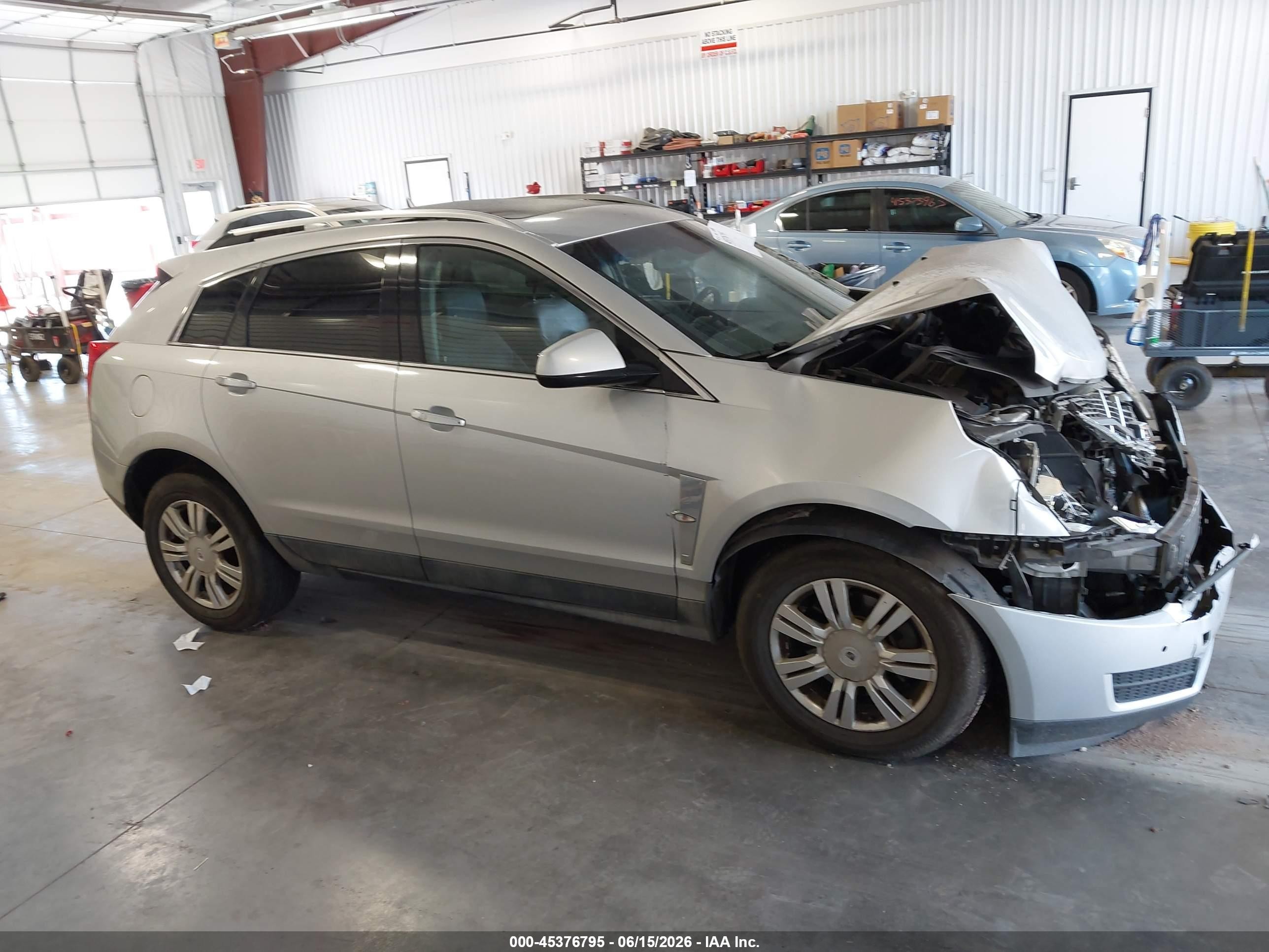 2011 Cadillac Srx Luxury Collection Silver vin: 3GYFNDEY4BS657925
