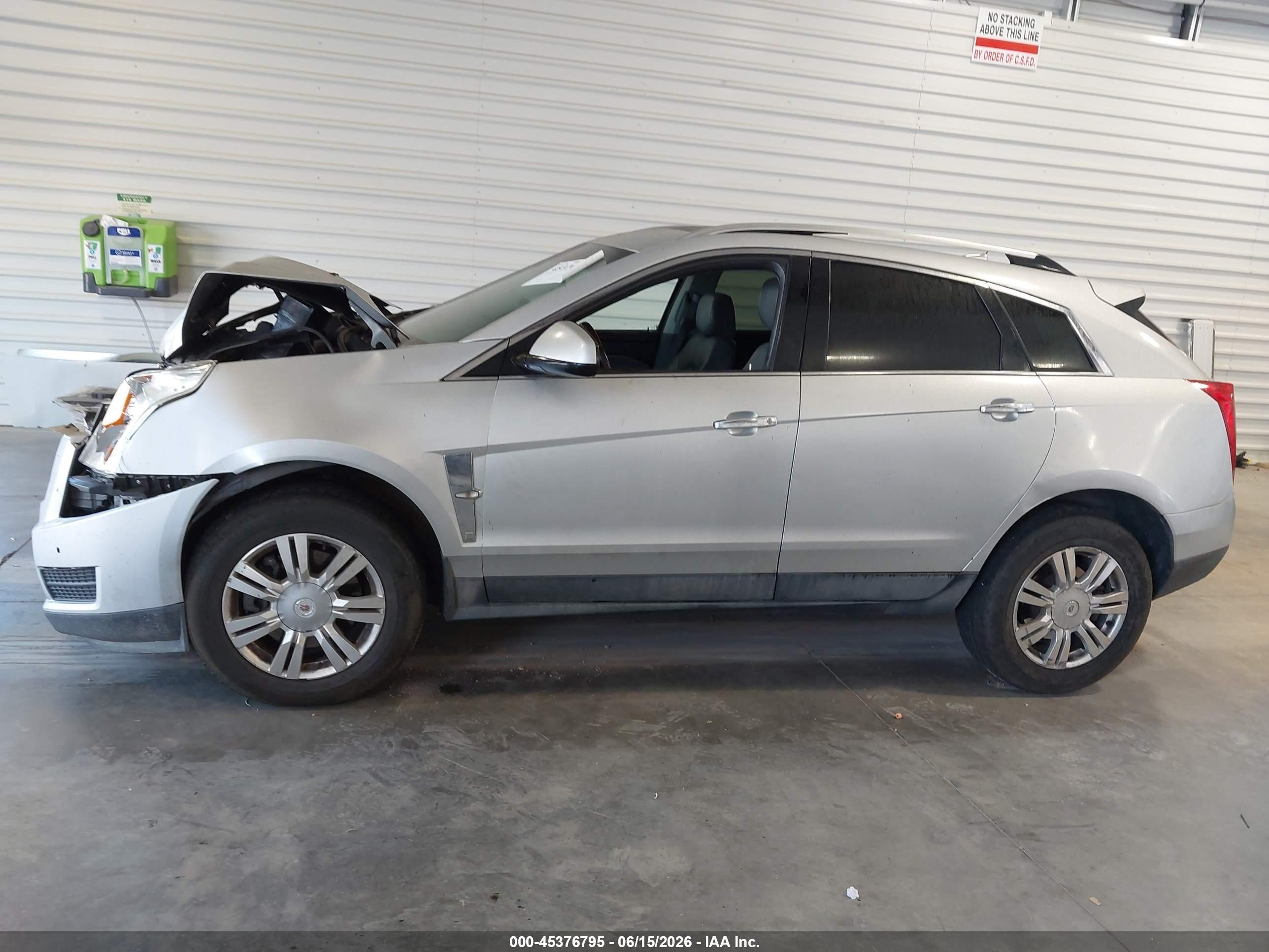 2011 Cadillac Srx Luxury Collection Silver vin: 3GYFNDEY4BS657925