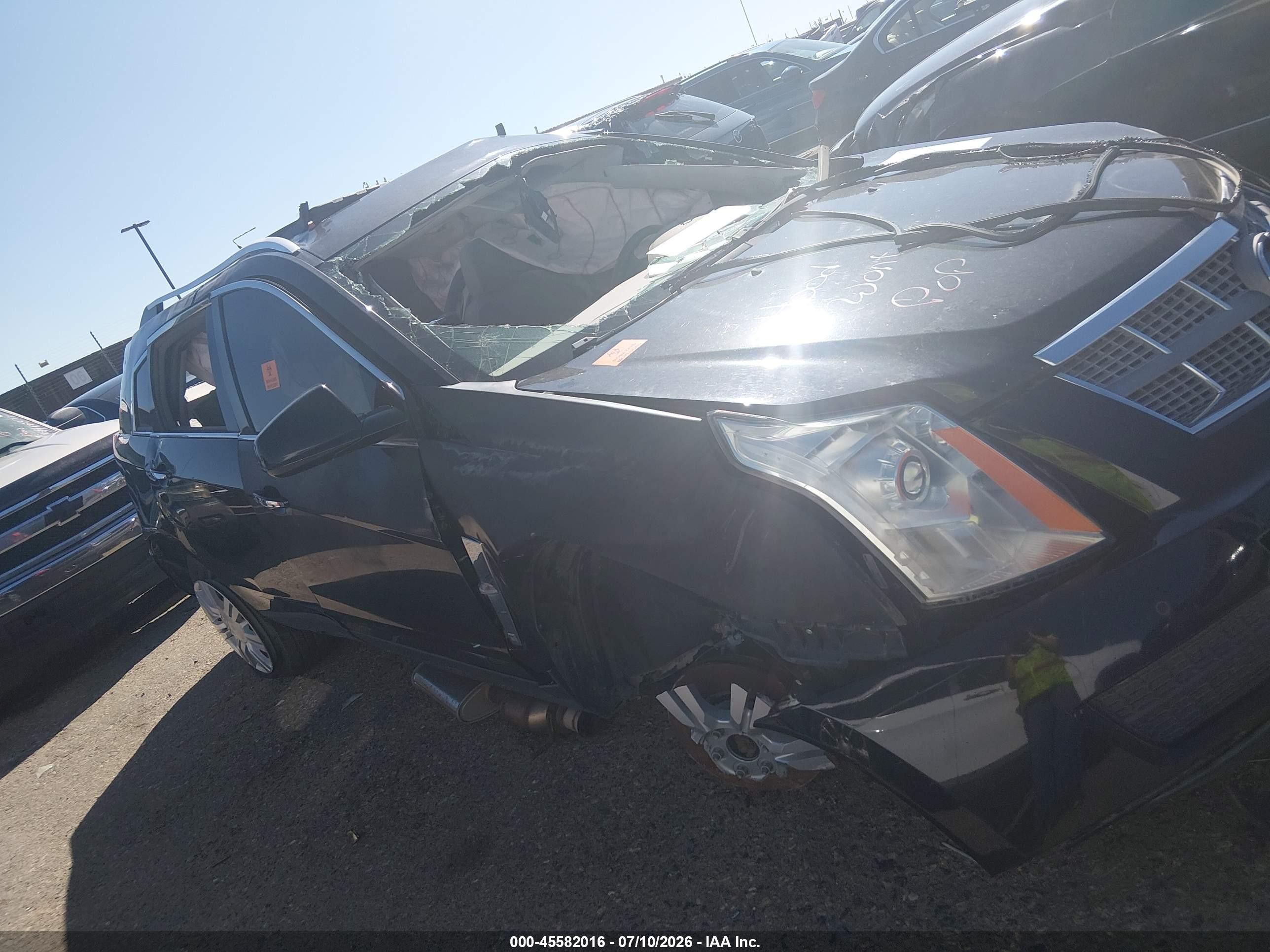 2010 Cadillac Srx Luxury Collection Black vin: 3GYFNDEY5AS629324