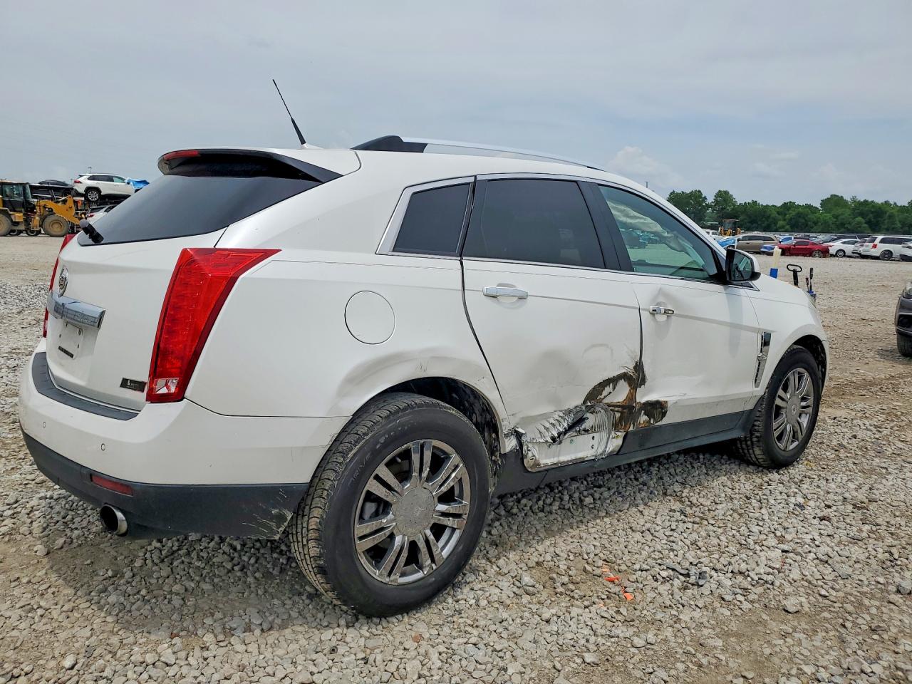 2011 Cadillac Srx Luxury Collection White vin: 3GYFNDEY5BS535025