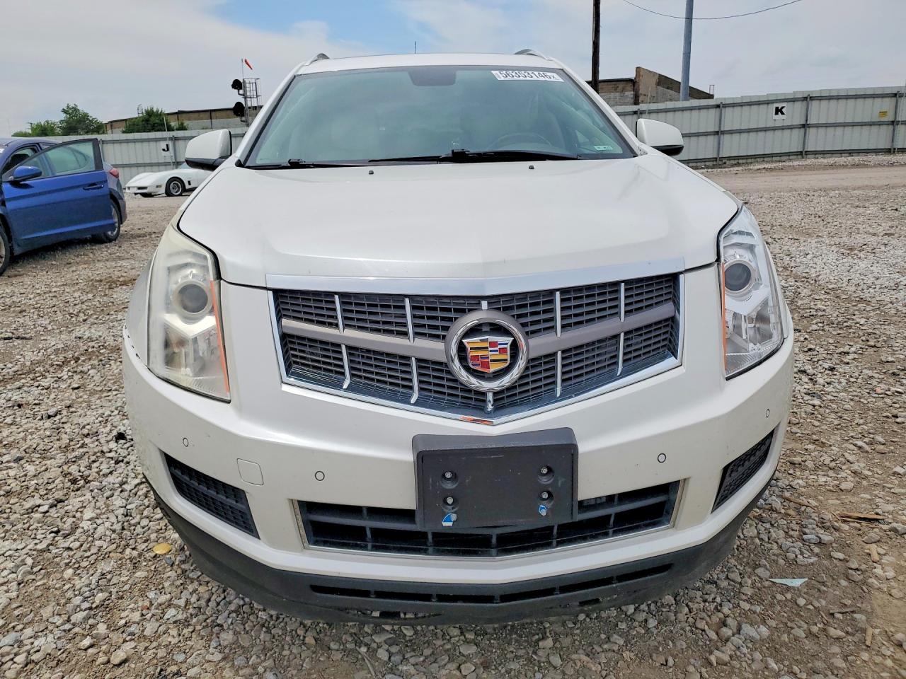 2011 Cadillac Srx Luxury Collection White vin: 3GYFNDEY5BS535025