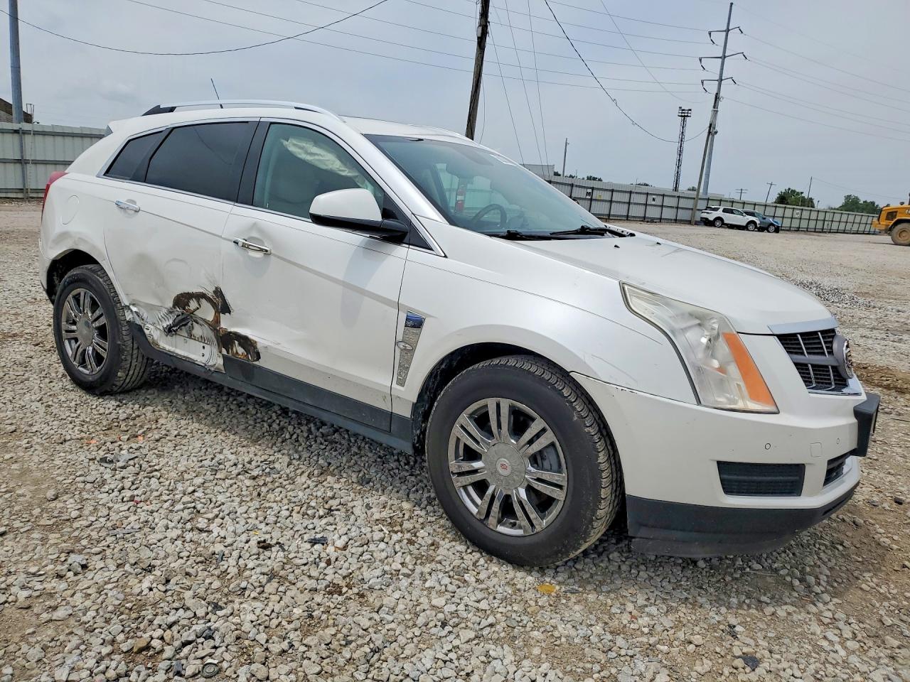 2011 Cadillac Srx Luxury Collection White vin: 3GYFNDEY5BS535025