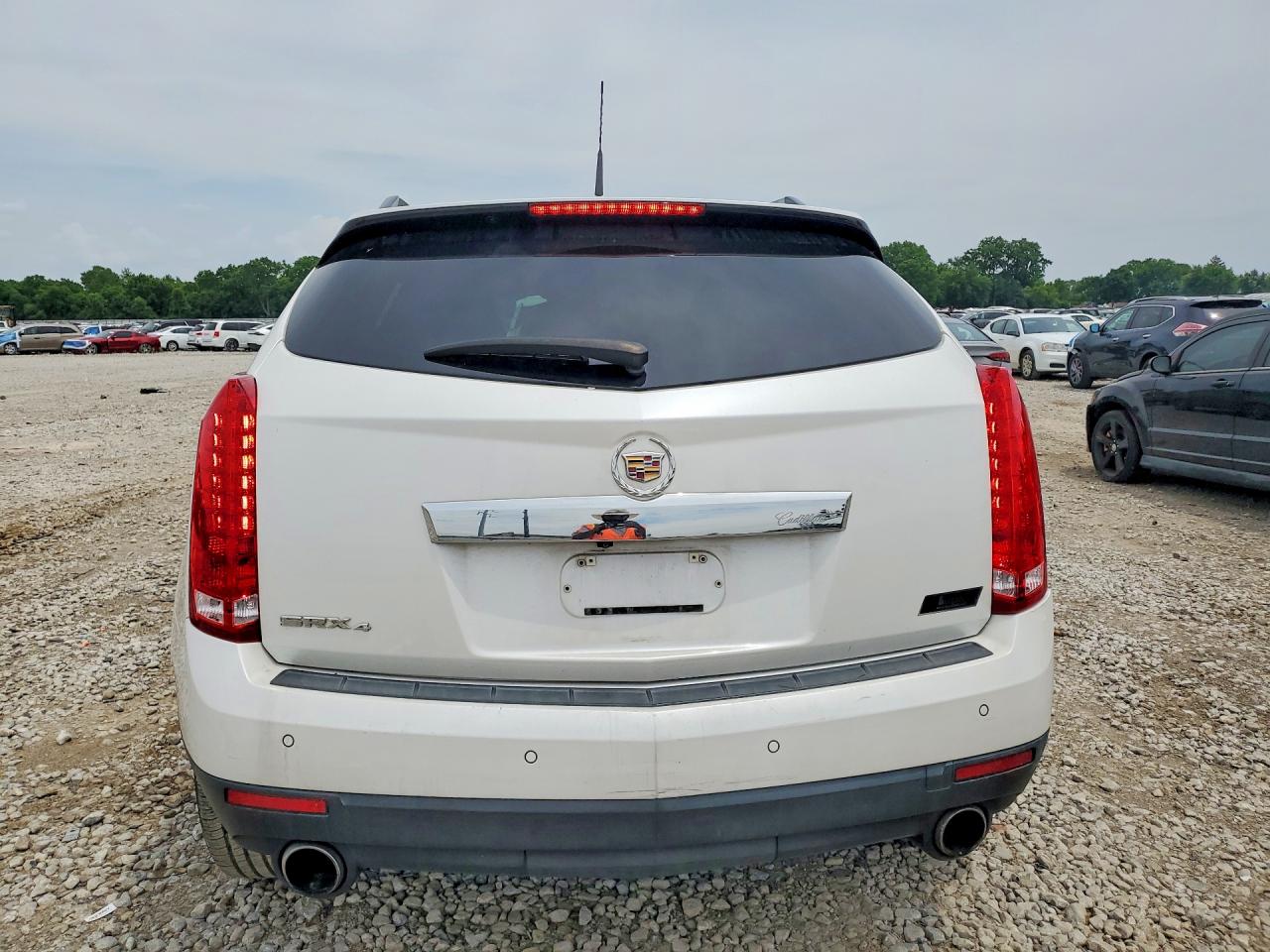 2011 Cadillac Srx Luxury Collection White vin: 3GYFNDEY5BS535025