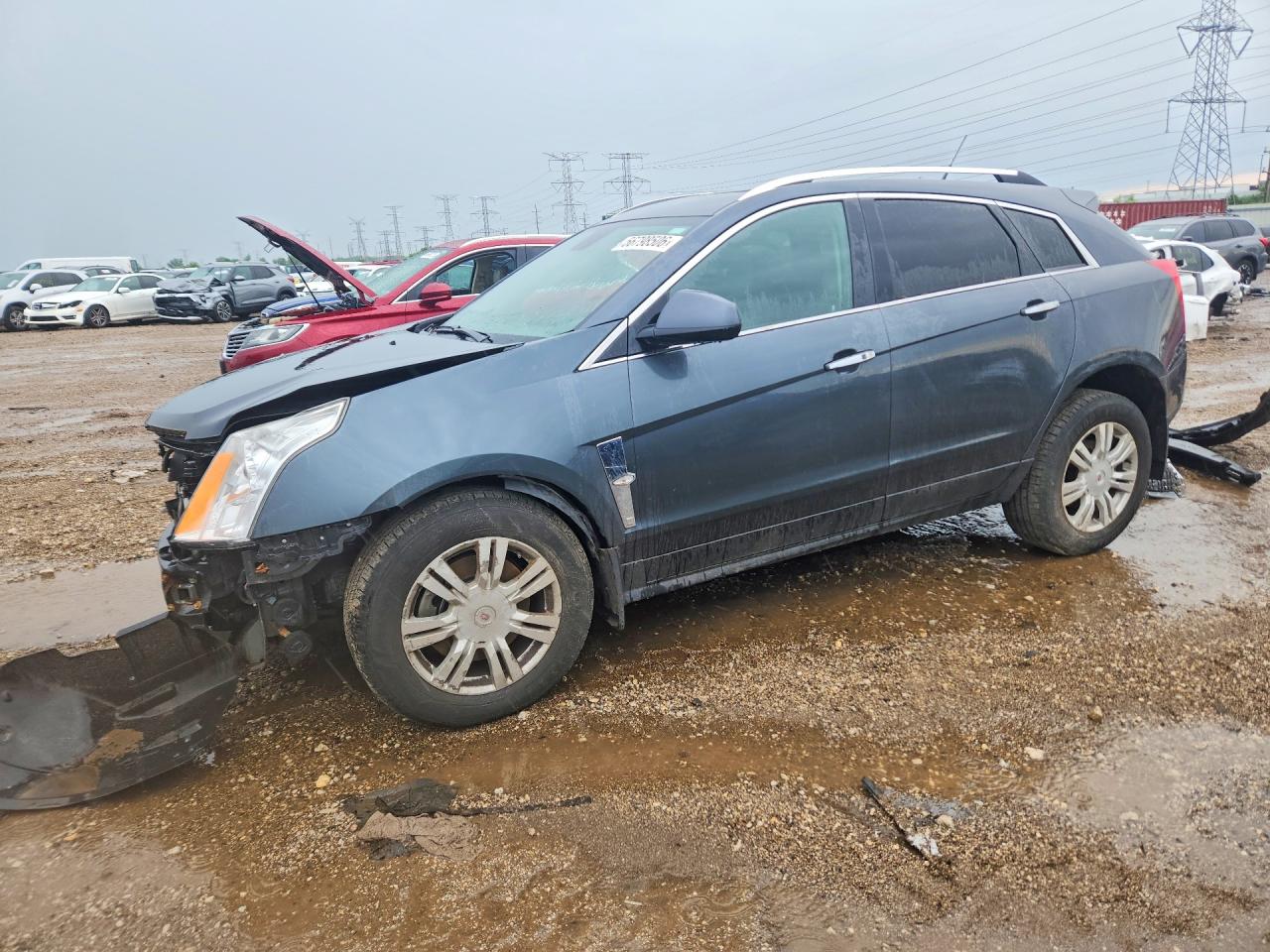 2011 Cadillac Srx Luxury Collection Charcoal vin: 3GYFNDEY5BS565397