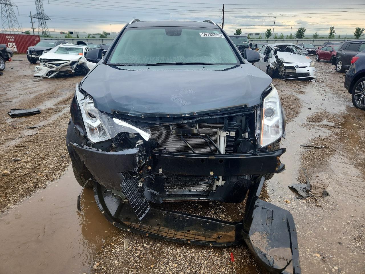 2011 Cadillac Srx Luxury Collection Charcoal vin: 3GYFNDEY5BS565397