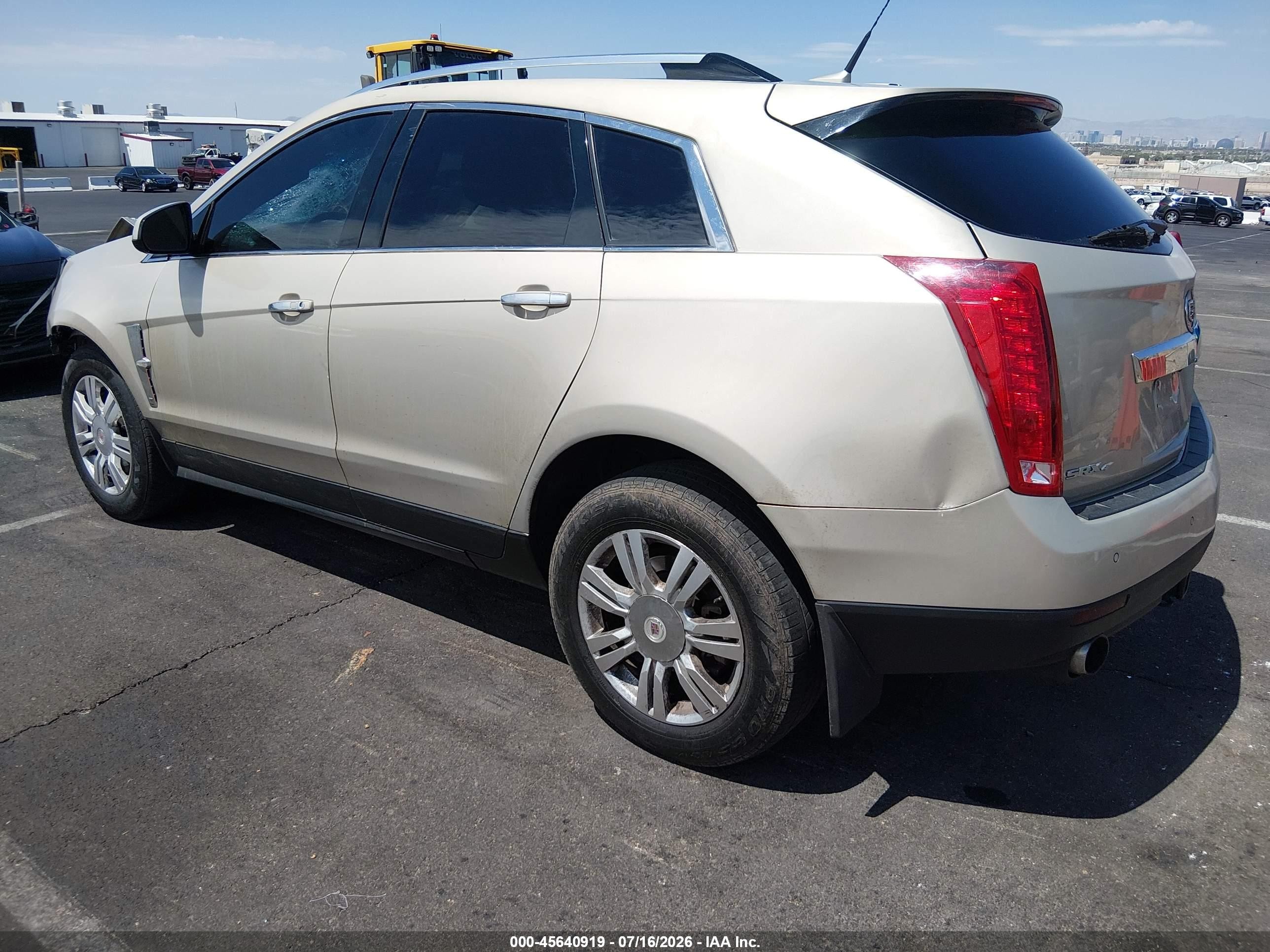 2011 Cadillac Srx Luxury Collection Beige vin: 3GYFNDEY5BS600133