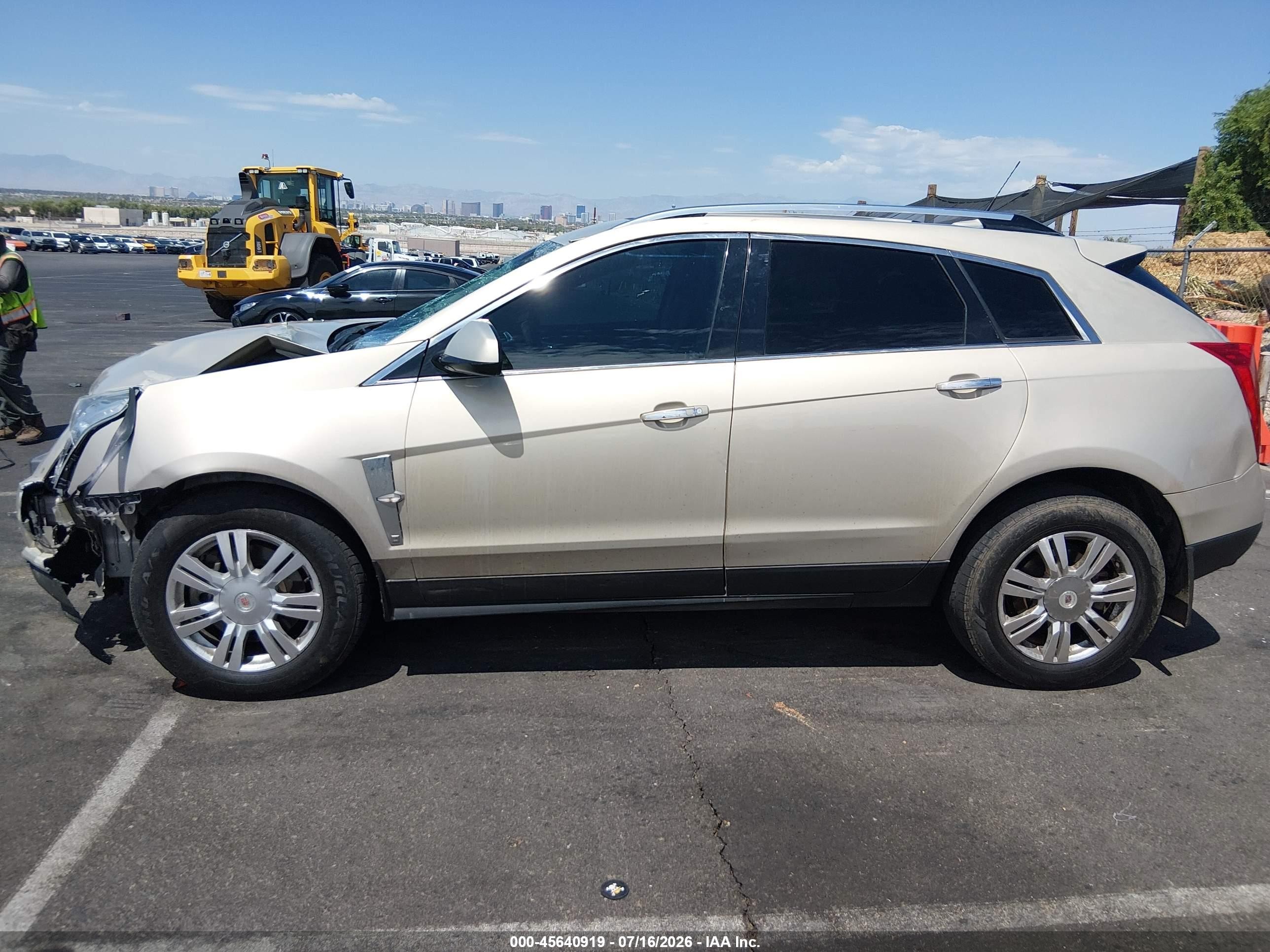 2011 Cadillac Srx Luxury Collection Beige vin: 3GYFNDEY5BS600133