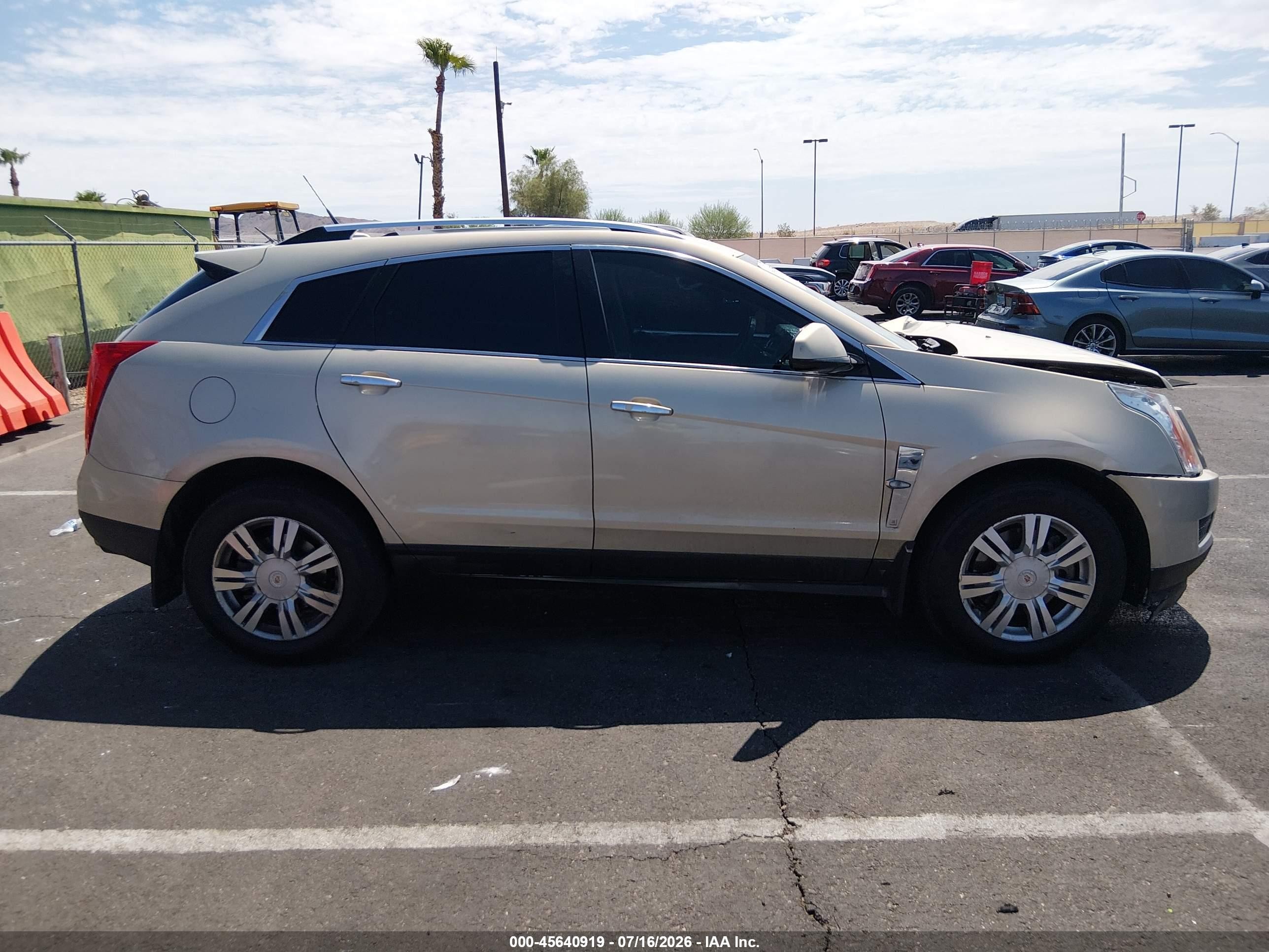 2011 Cadillac Srx Luxury Collection Beige vin: 3GYFNDEY5BS600133