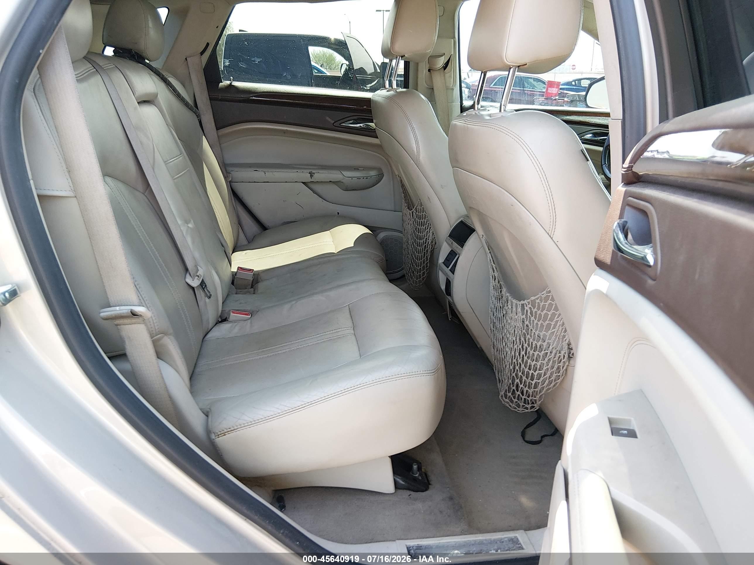 2011 Cadillac Srx Luxury Collection Beige vin: 3GYFNDEY5BS600133