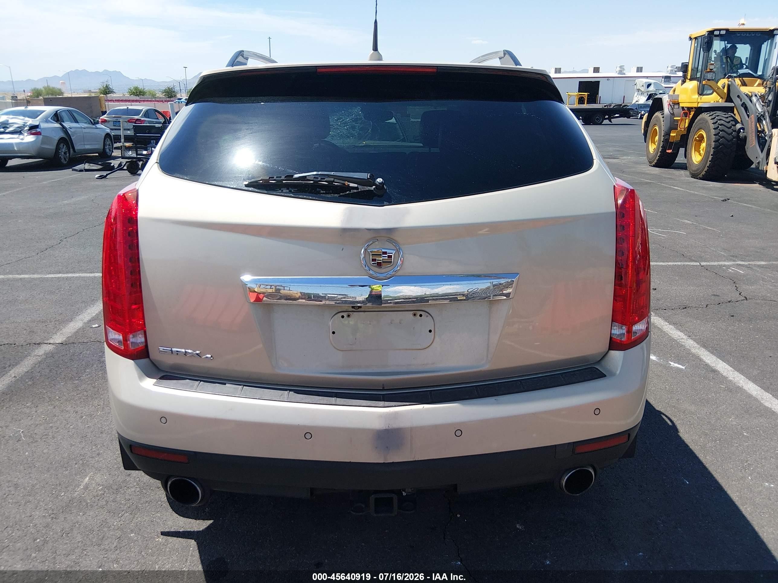 2011 Cadillac Srx Luxury Collection Beige vin: 3GYFNDEY5BS600133