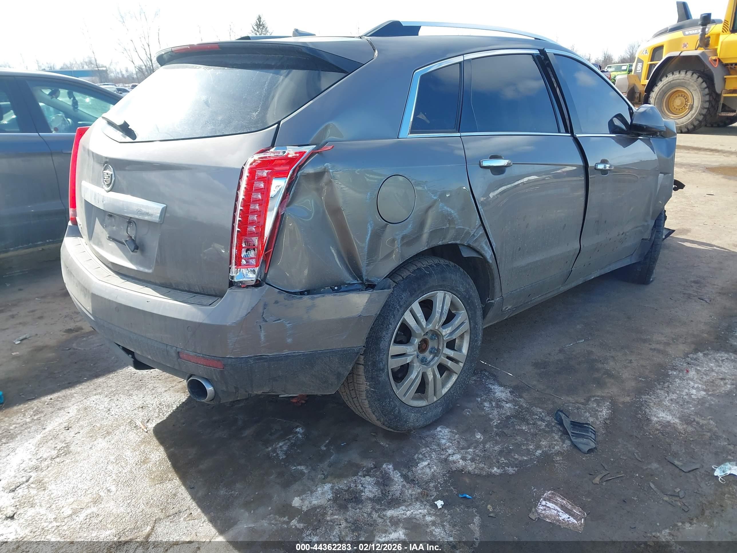 2011 Cadillac Srx Luxury Collection Blue vin: 3GYFNDEY6BS527127