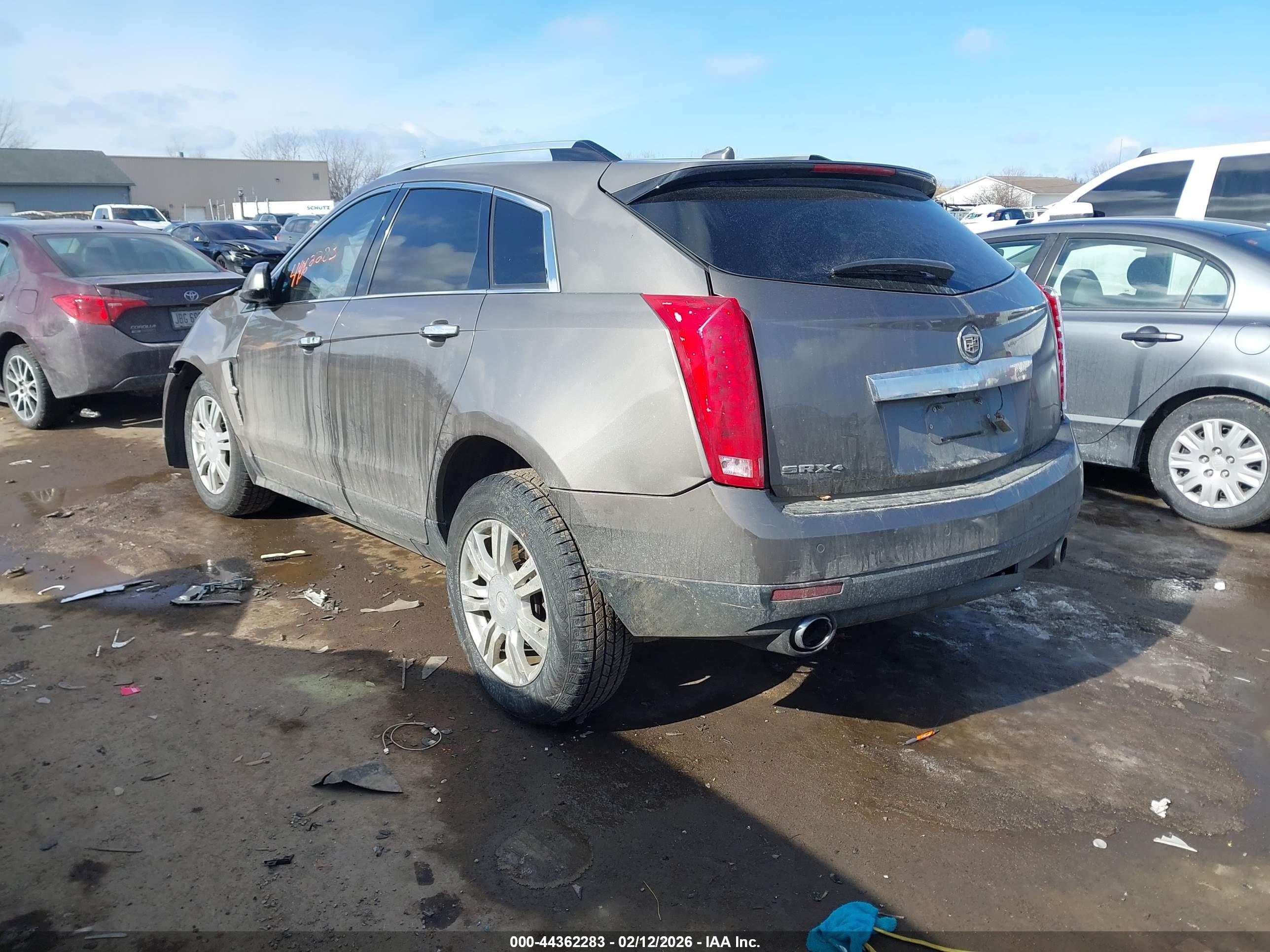 2011 Cadillac Srx Luxury Collection Blue vin: 3GYFNDEY6BS527127