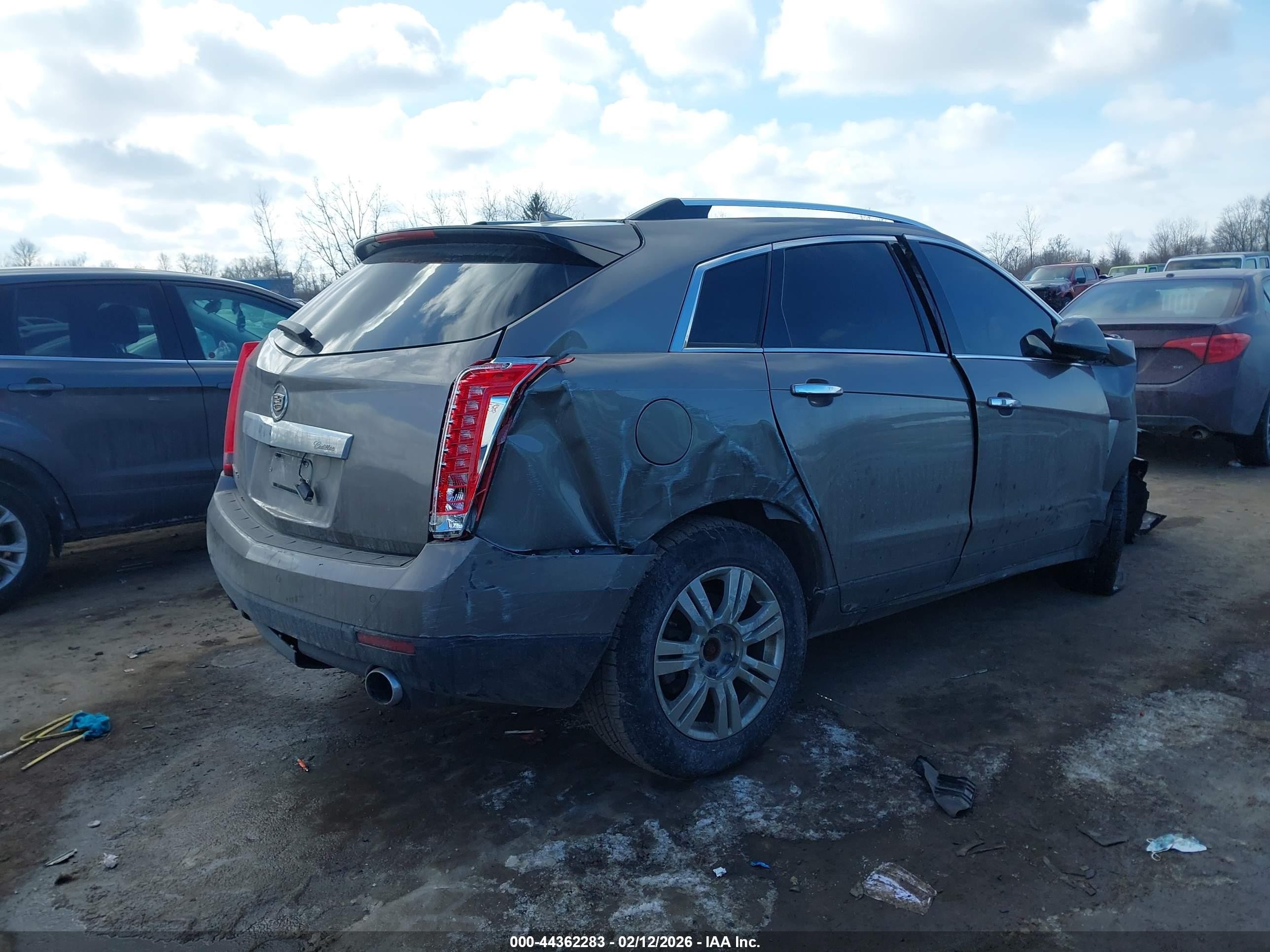 2011 Cadillac Srx Luxury Collection Blue vin: 3GYFNDEY6BS527127