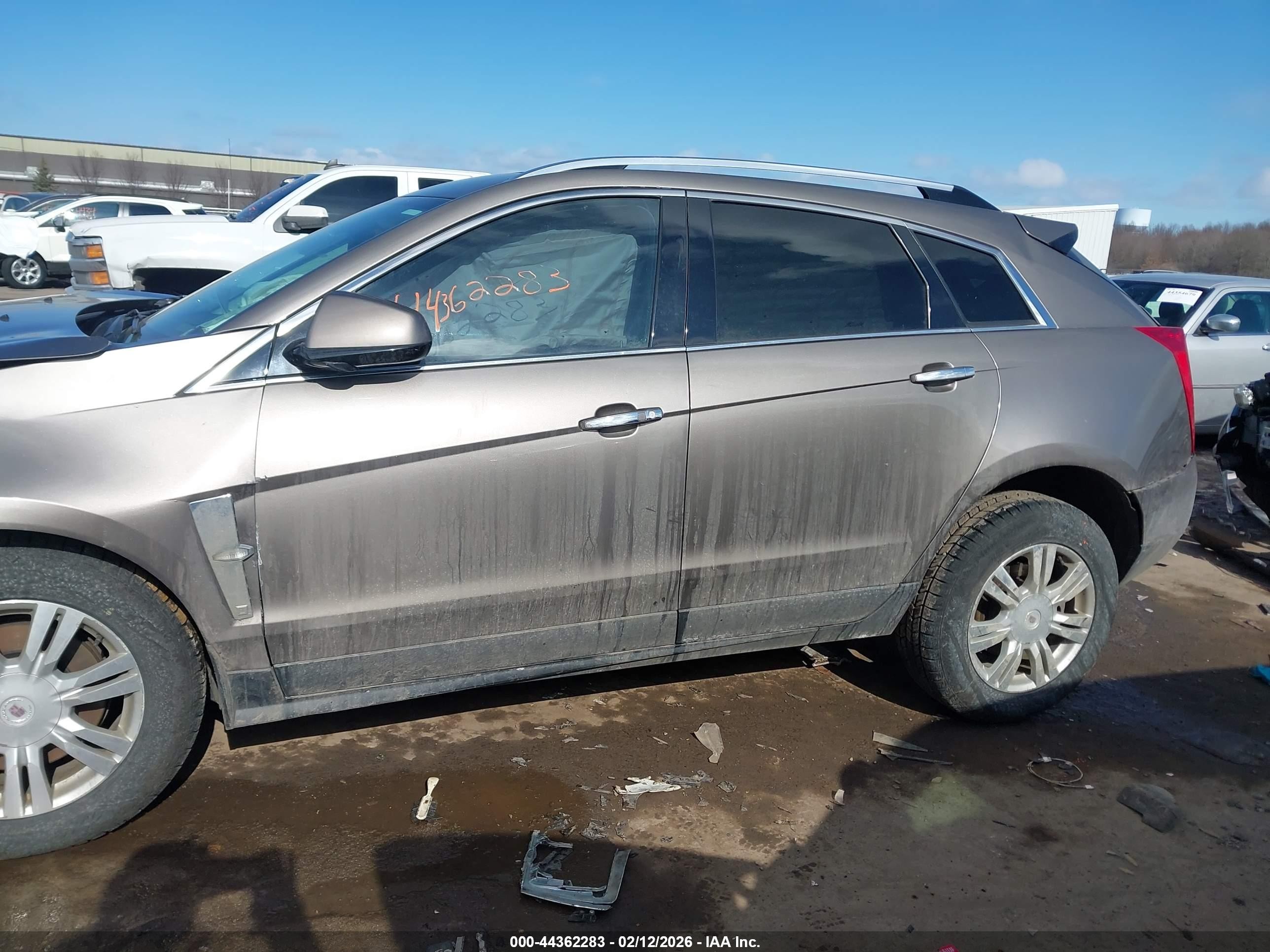 2011 Cadillac Srx Luxury Collection Blue vin: 3GYFNDEY6BS527127