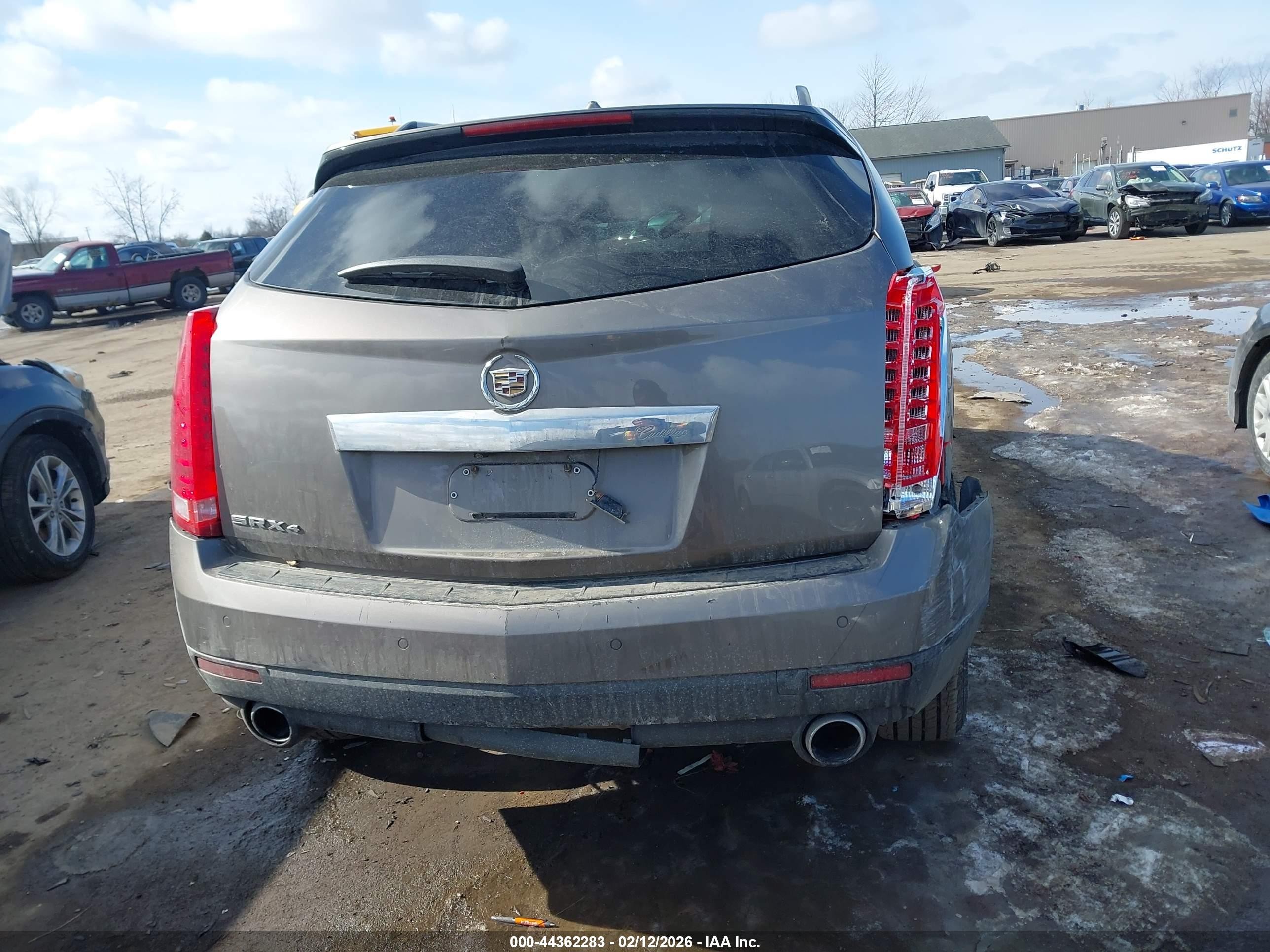 2011 Cadillac Srx Luxury Collection Blue vin: 3GYFNDEY6BS527127