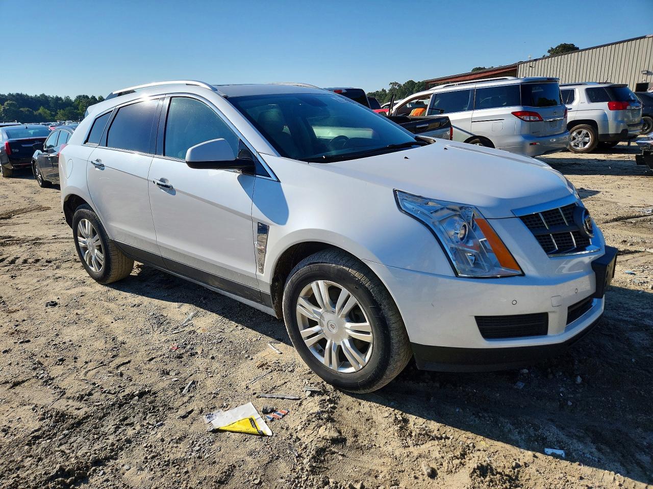 2011 Cadillac Srx Luxury Collection White vin: 3GYFNDEY6BS545918