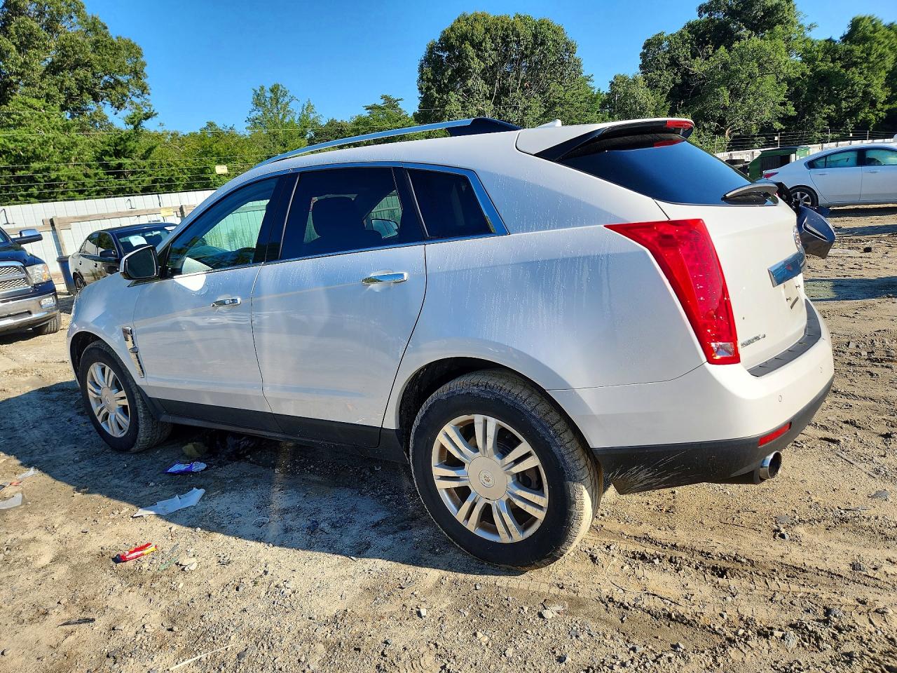 2011 Cadillac Srx Luxury Collection White vin: 3GYFNDEY6BS545918
