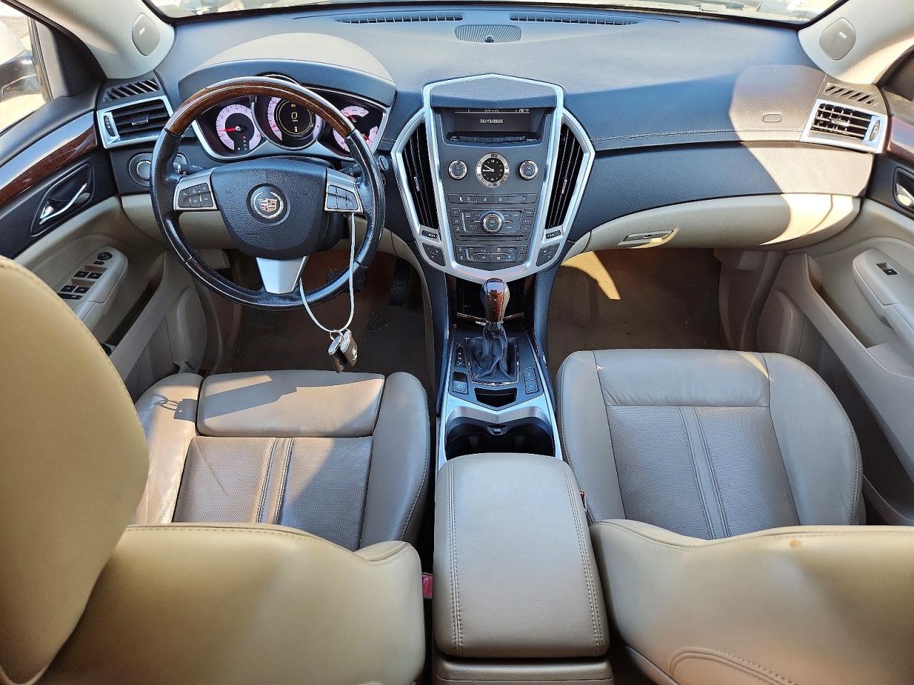 2011 Cadillac Srx Luxury Collection White vin: 3GYFNDEY6BS545918