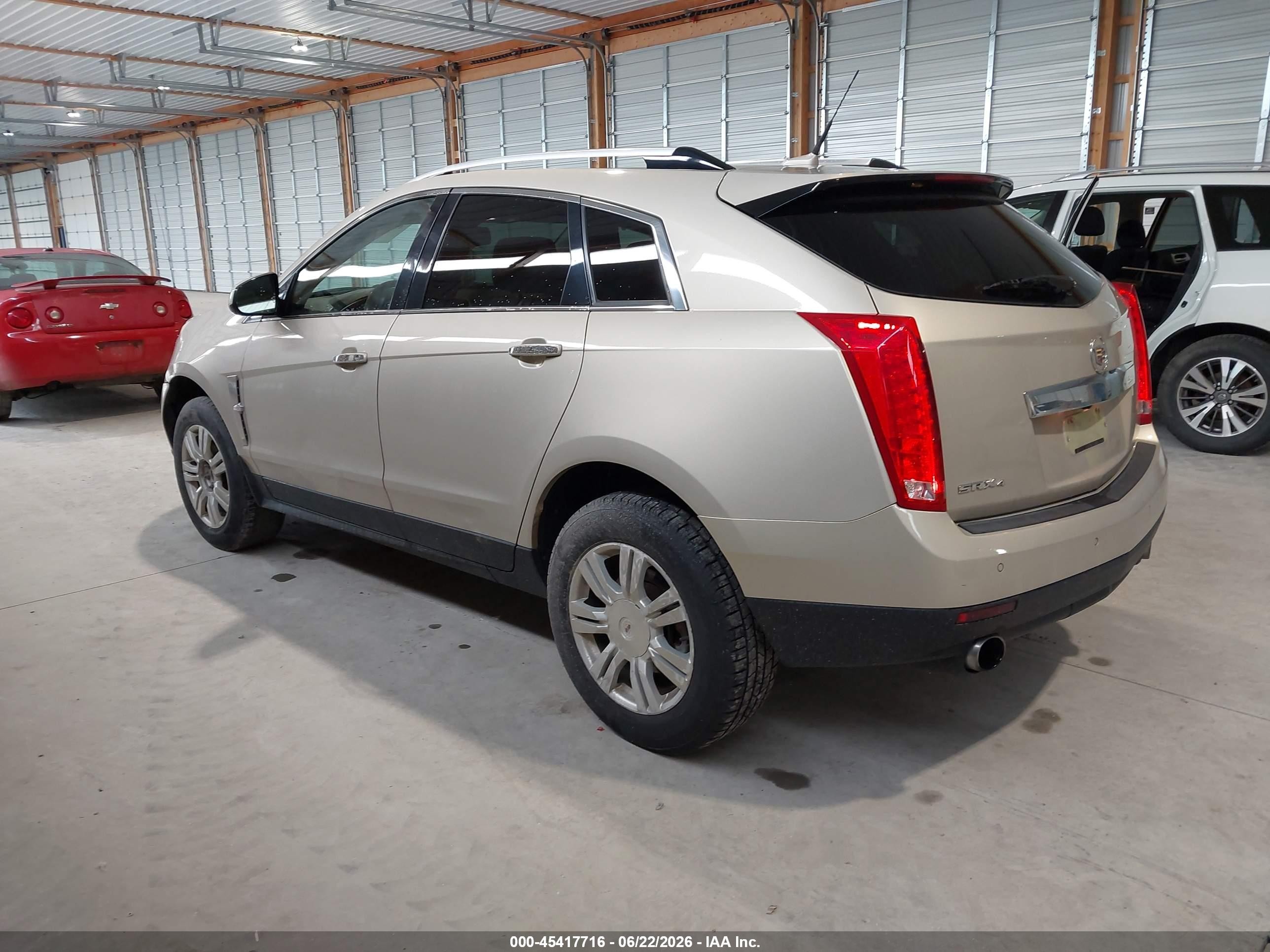 2011 Cadillac Srx Luxury Collection Gold vin: 3GYFNDEY6BS547488