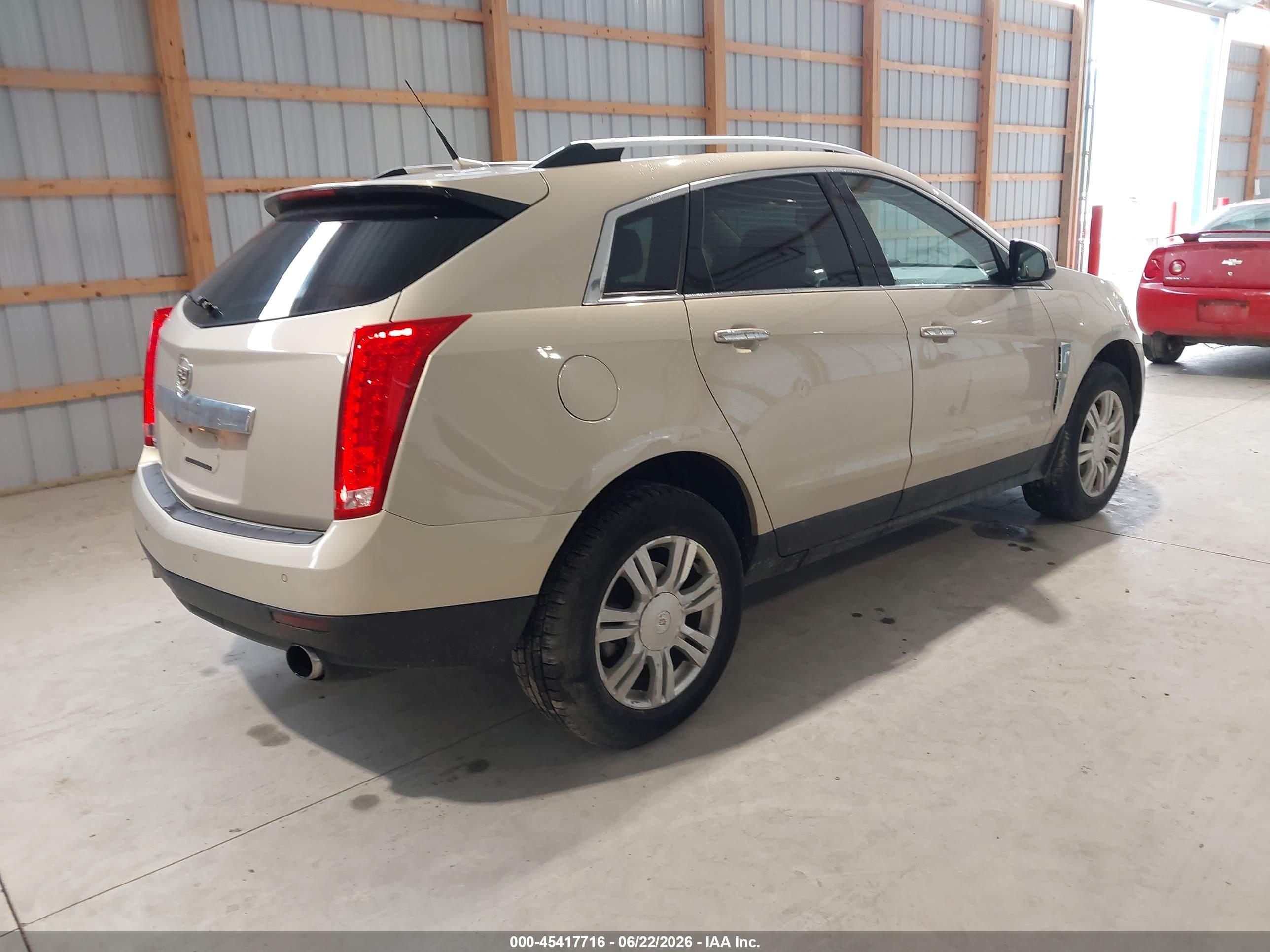 2011 Cadillac Srx Luxury Collection Gold vin: 3GYFNDEY6BS547488