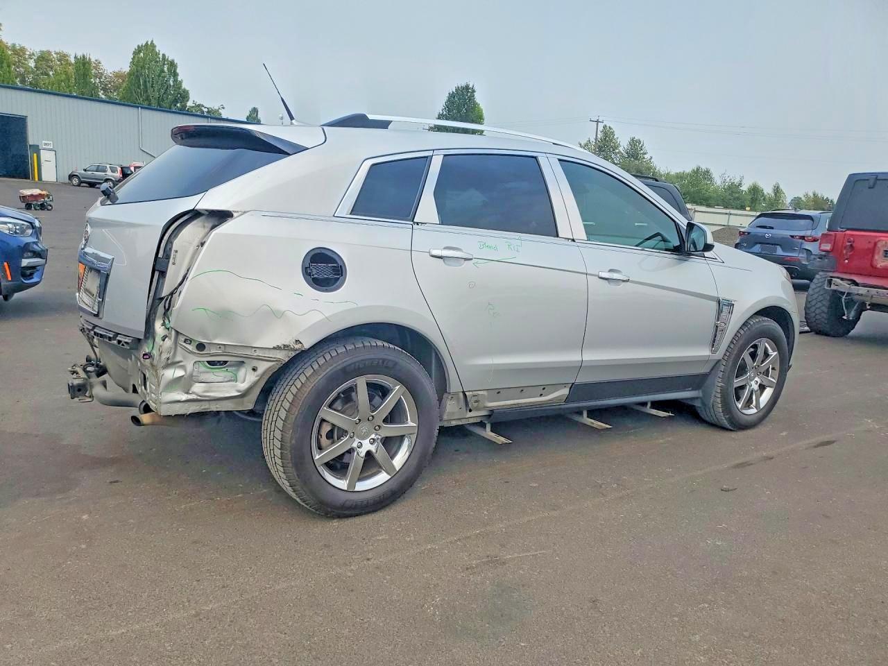 2011 Cadillac Srx Luxury Collection Серый vin: 3GYFNDEY6BS649678