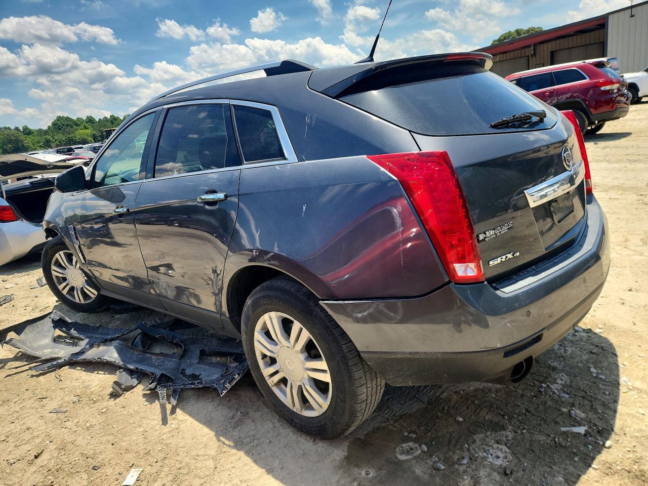 2010 Cadillac Srx Luxury Collection Gray vin: 3GYFNDEY7AS656654