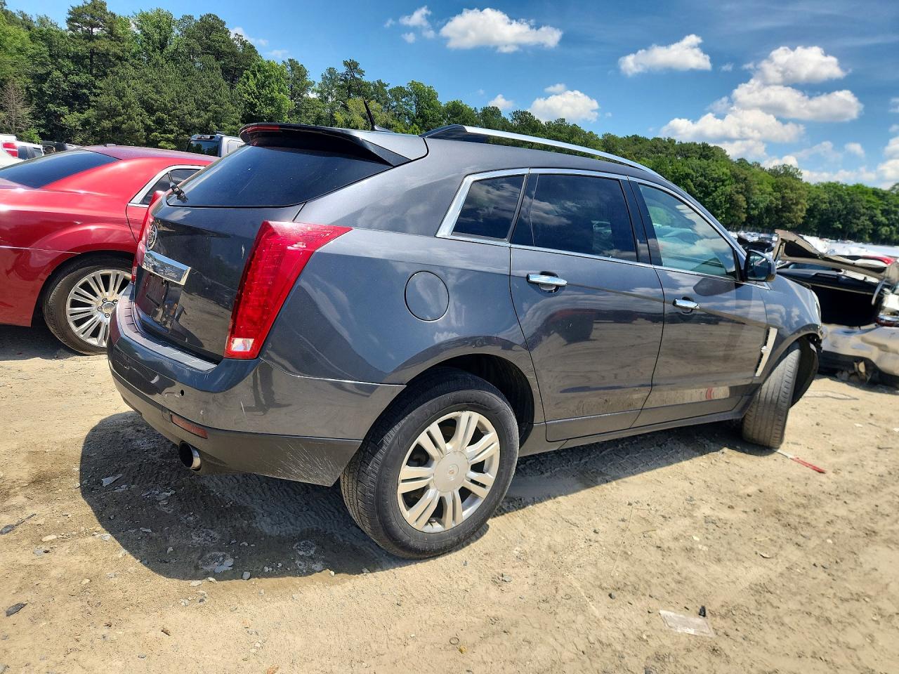 2010 Cadillac Srx Luxury Collection Gray vin: 3GYFNDEY7AS656654