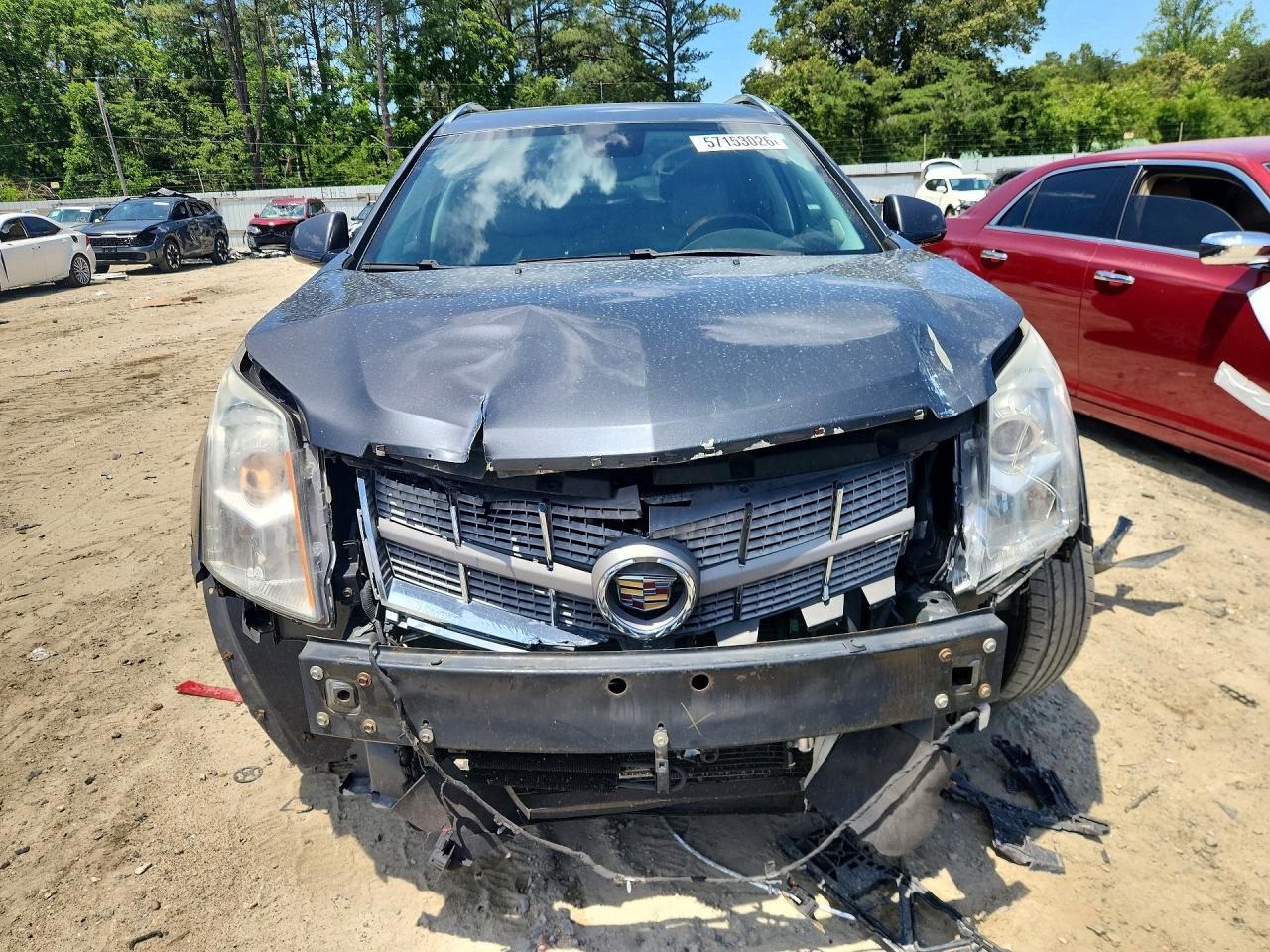 2010 Cadillac Srx Luxury Collection Gray vin: 3GYFNDEY7AS656654