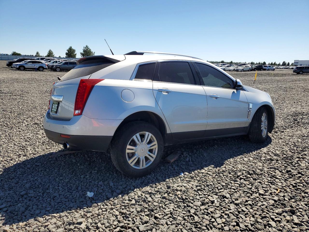 2010 Cadillac Srx Luxury Collection Silver vin: 3GYFNDEY7AS658520