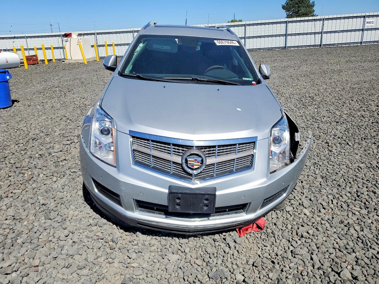 2010 Cadillac Srx Luxury Collection Silver vin: 3GYFNDEY7AS658520