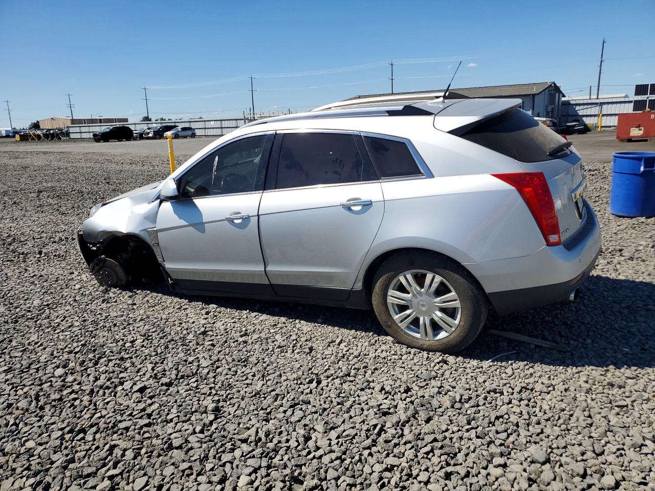 2010 Cadillac Srx Luxury Collection Silver vin: 3GYFNDEY7AS658520