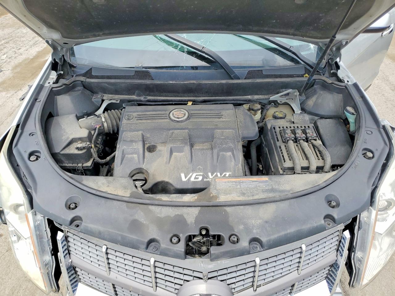 2011 Cadillac Srx Luxury Collection Silver vin: 3GYFNDEY7BS519277
