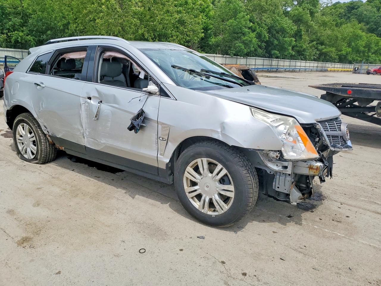 2011 Cadillac Srx Luxury Collection Silver vin: 3GYFNDEY7BS519277