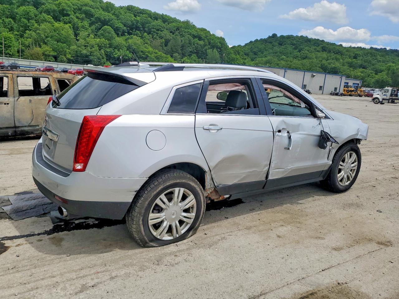2011 Cadillac Srx Luxury Collection Silver vin: 3GYFNDEY7BS519277