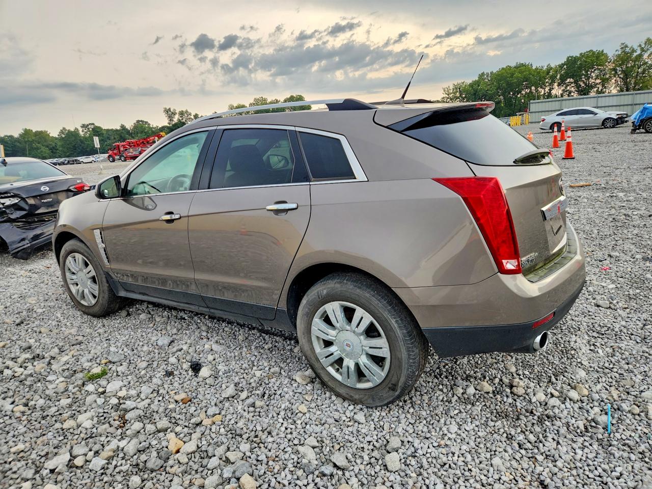 2011 Cadillac Srx Luxury Collection Brown vin: 3GYFNDEY7BS583786
