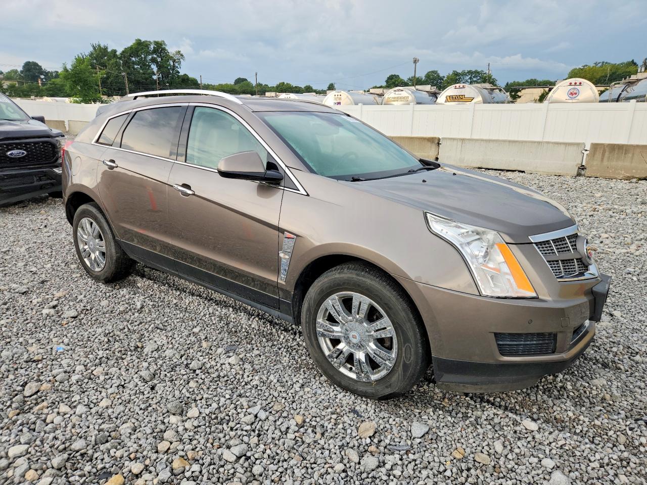 2011 Cadillac Srx Luxury Collection Brown vin: 3GYFNDEY7BS583786