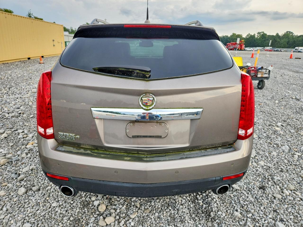 2011 Cadillac Srx Luxury Collection Brown vin: 3GYFNDEY7BS583786