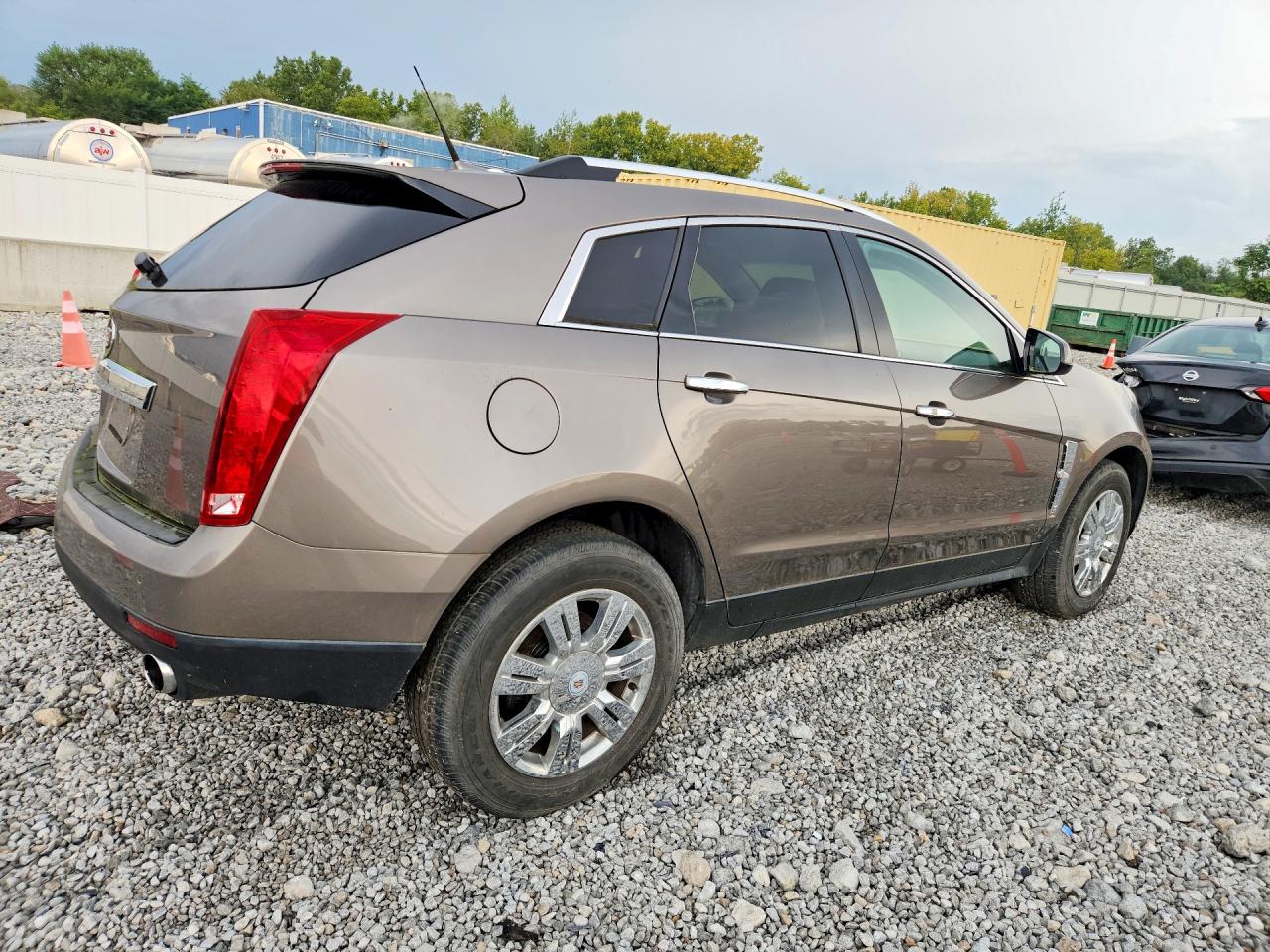 2011 Cadillac Srx Luxury Collection Brown vin: 3GYFNDEY7BS583786
