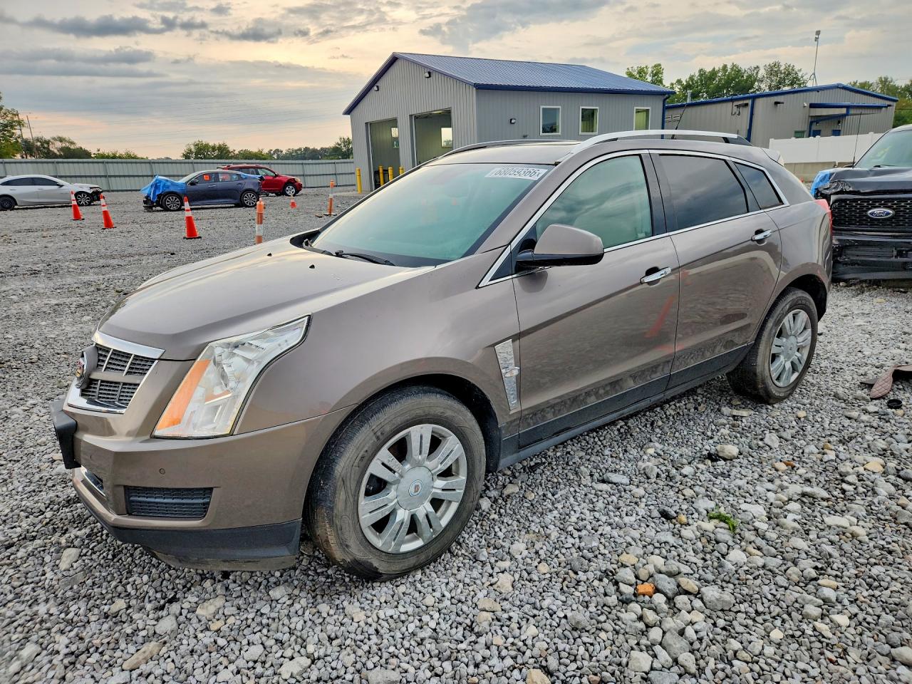 2011 Cadillac Srx Luxury Collection Brown vin: 3GYFNDEY7BS583786
